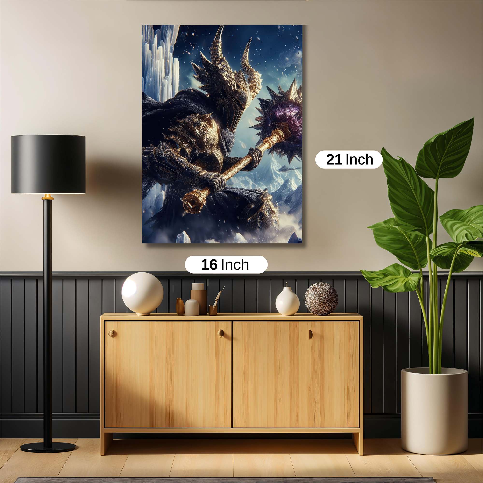 Demon Frost Safe Wall Magnetic / M