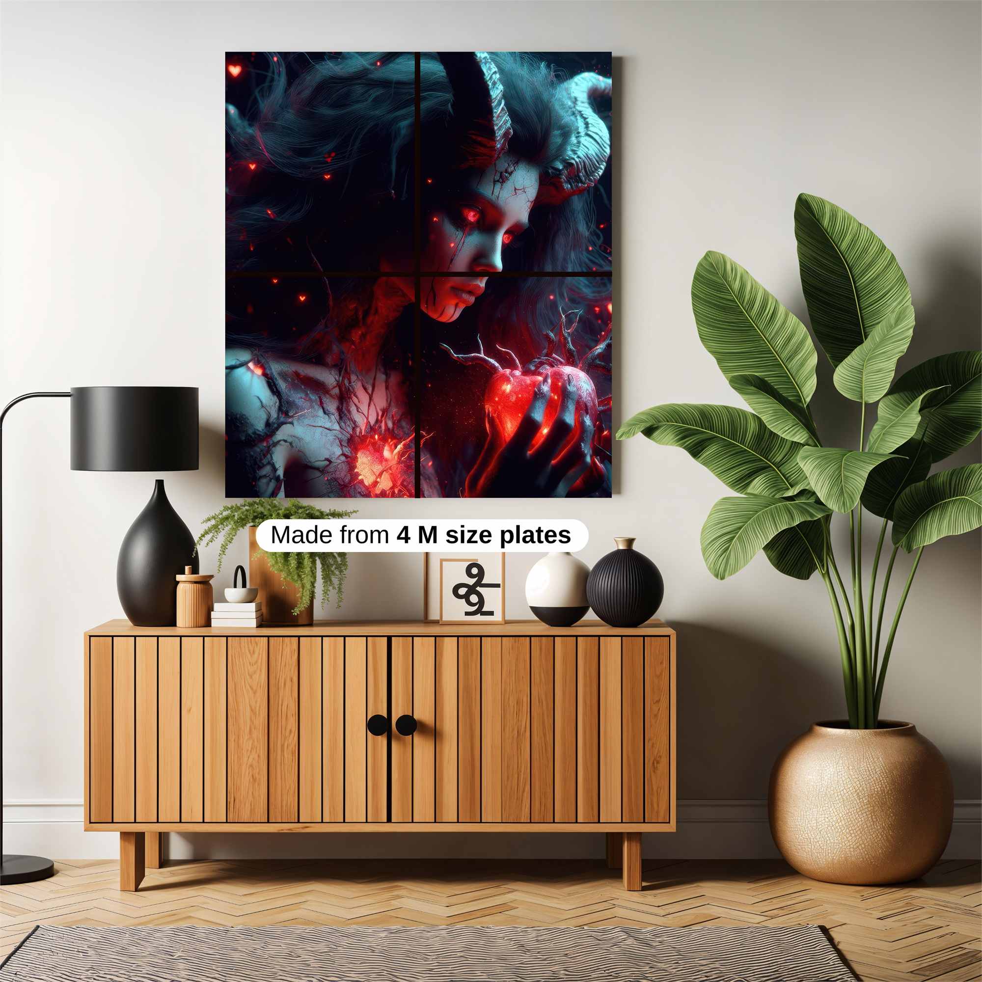 Demon Whispers Safe Wall Magnetic / M