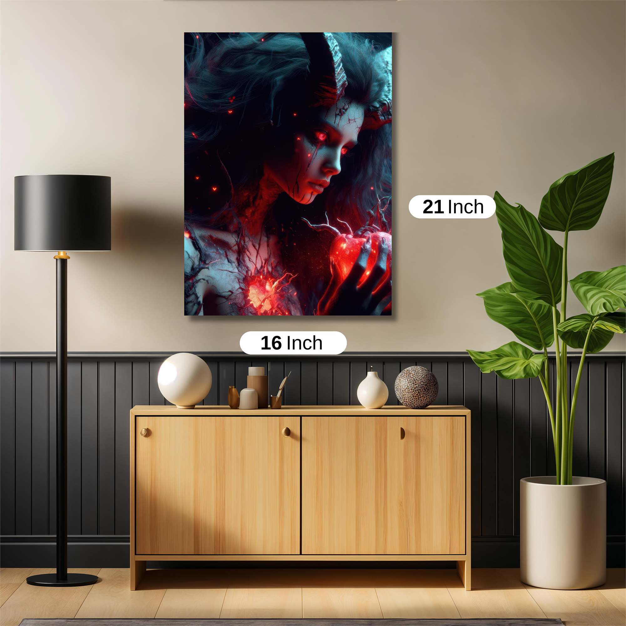 Demon Whispers Safe Wall Magnetic / M