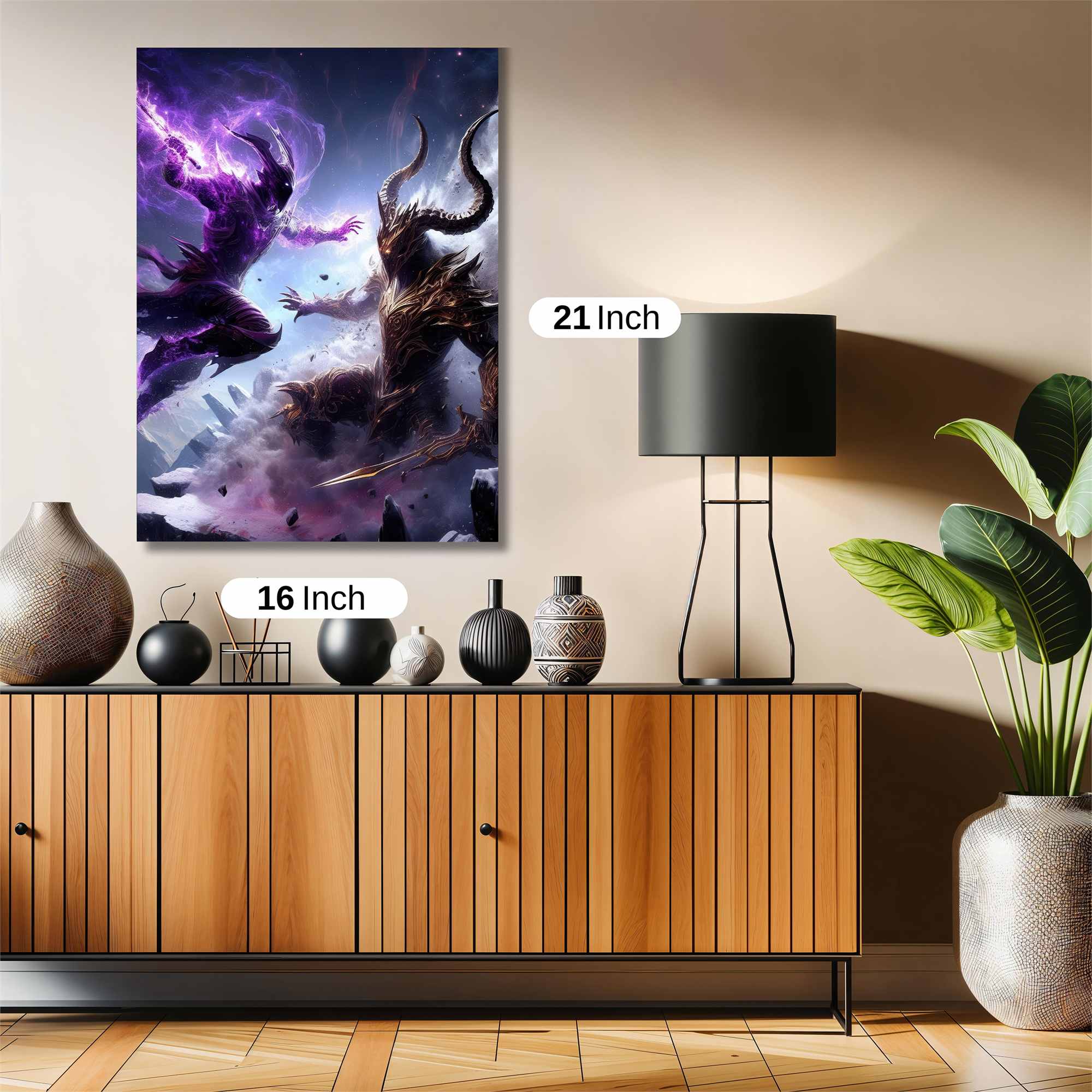 Demonic Clash Safe Wall Magnetic / M