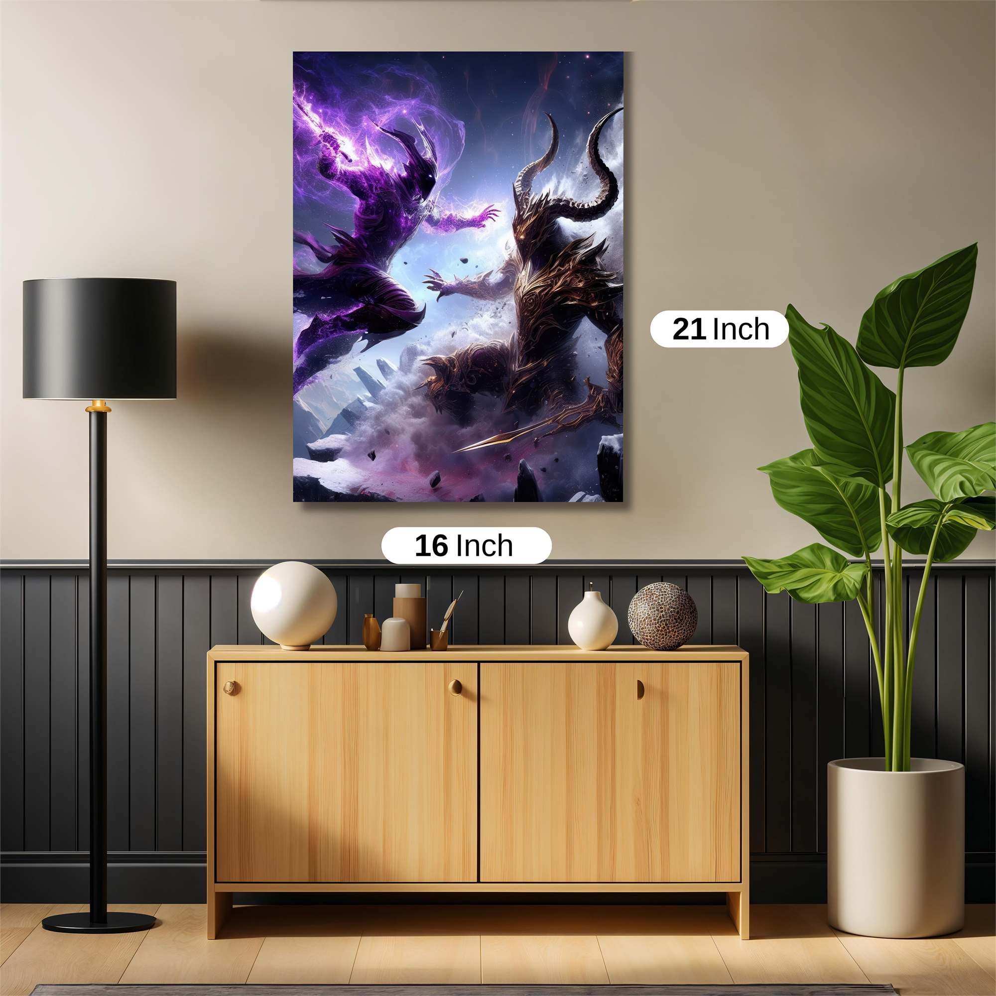 Demonic Clash Safe Wall Magnetic / M