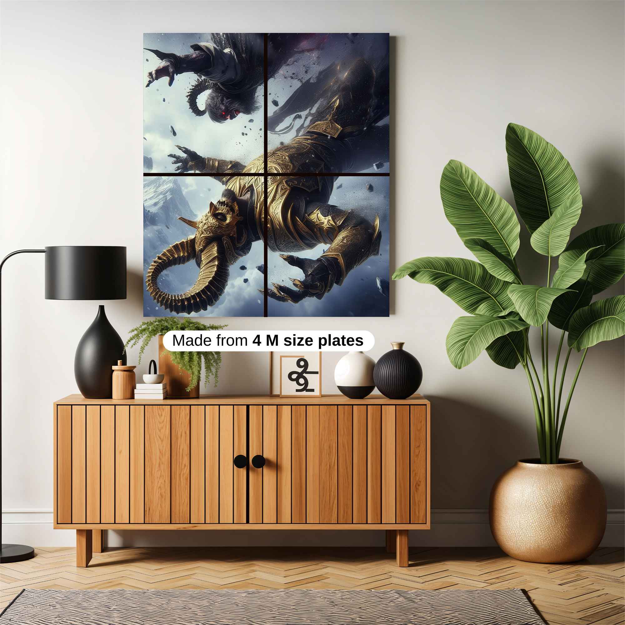 Demon Clash Safe Wall Magnetic / M