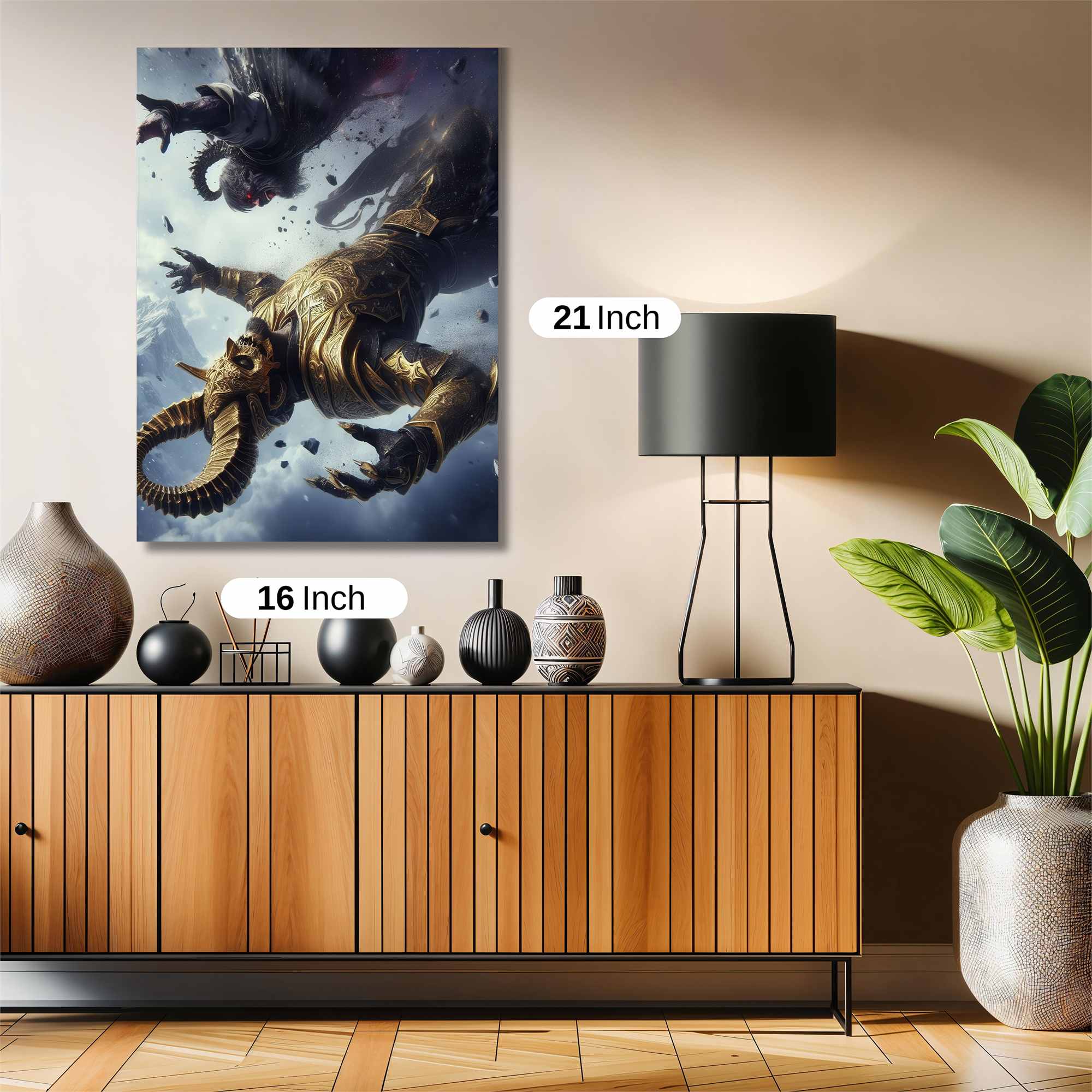 Demon Clash Safe Wall Magnetic / M