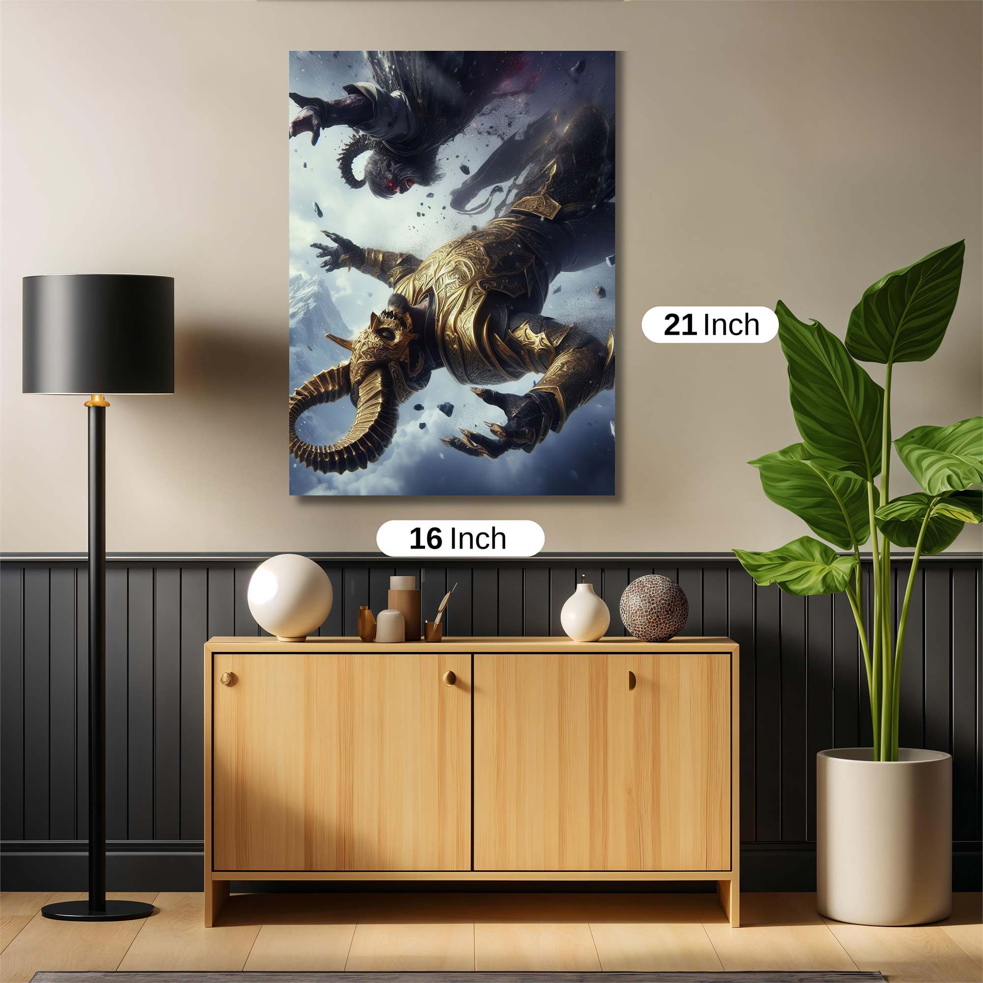 Demon Clash Safe Wall Magnetic / M