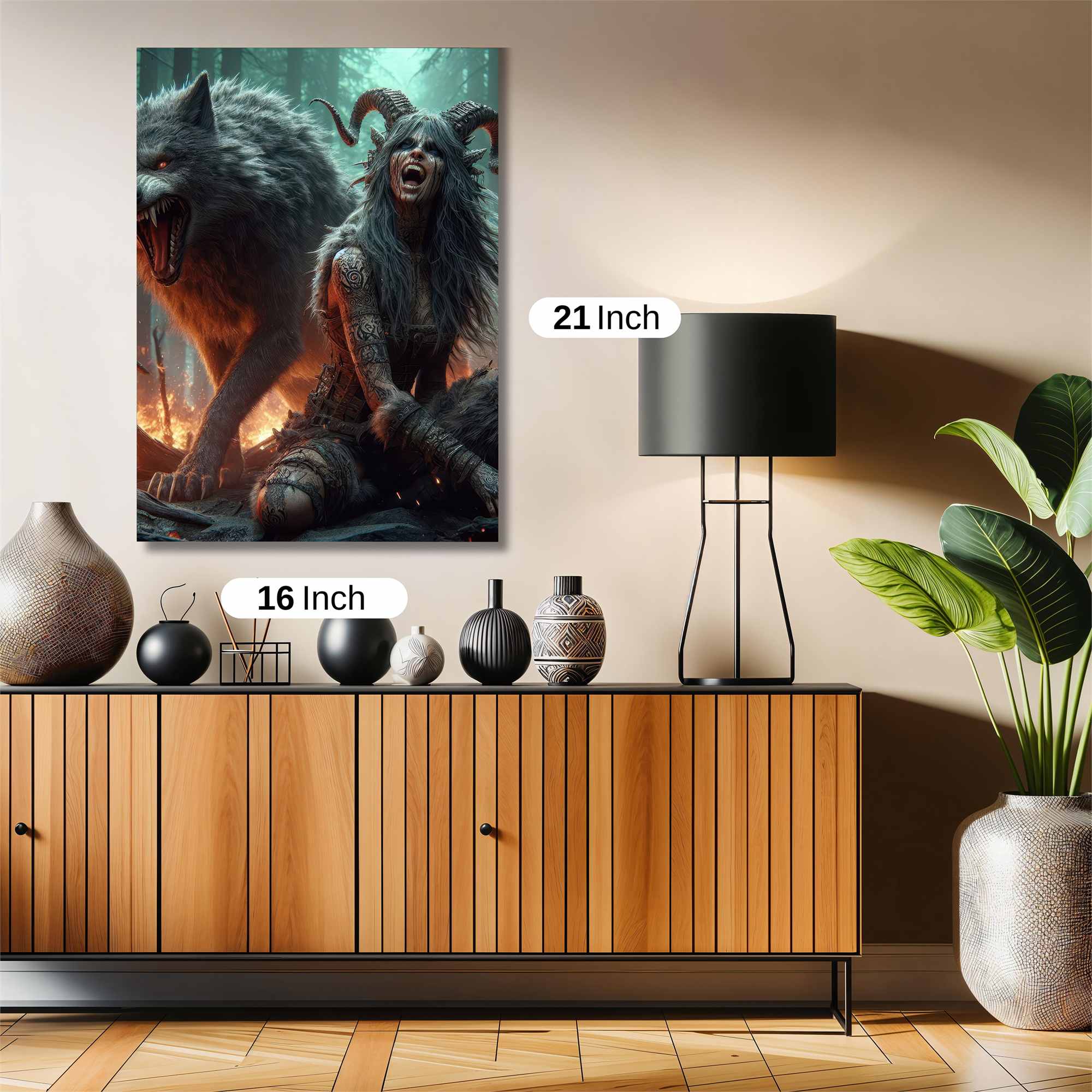 Wolfen Fury Safe Wall Magnetic / M