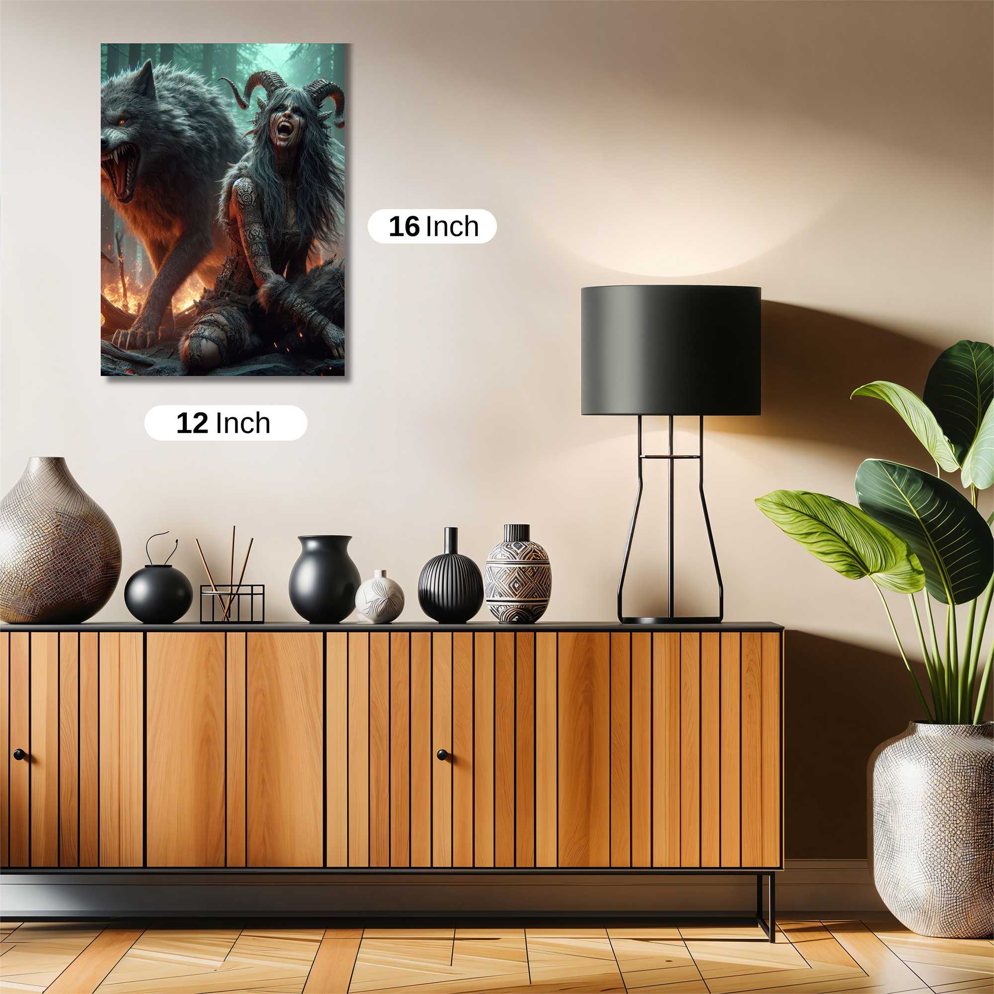 Wolfen Fury Safe Wall Magnetic / M
