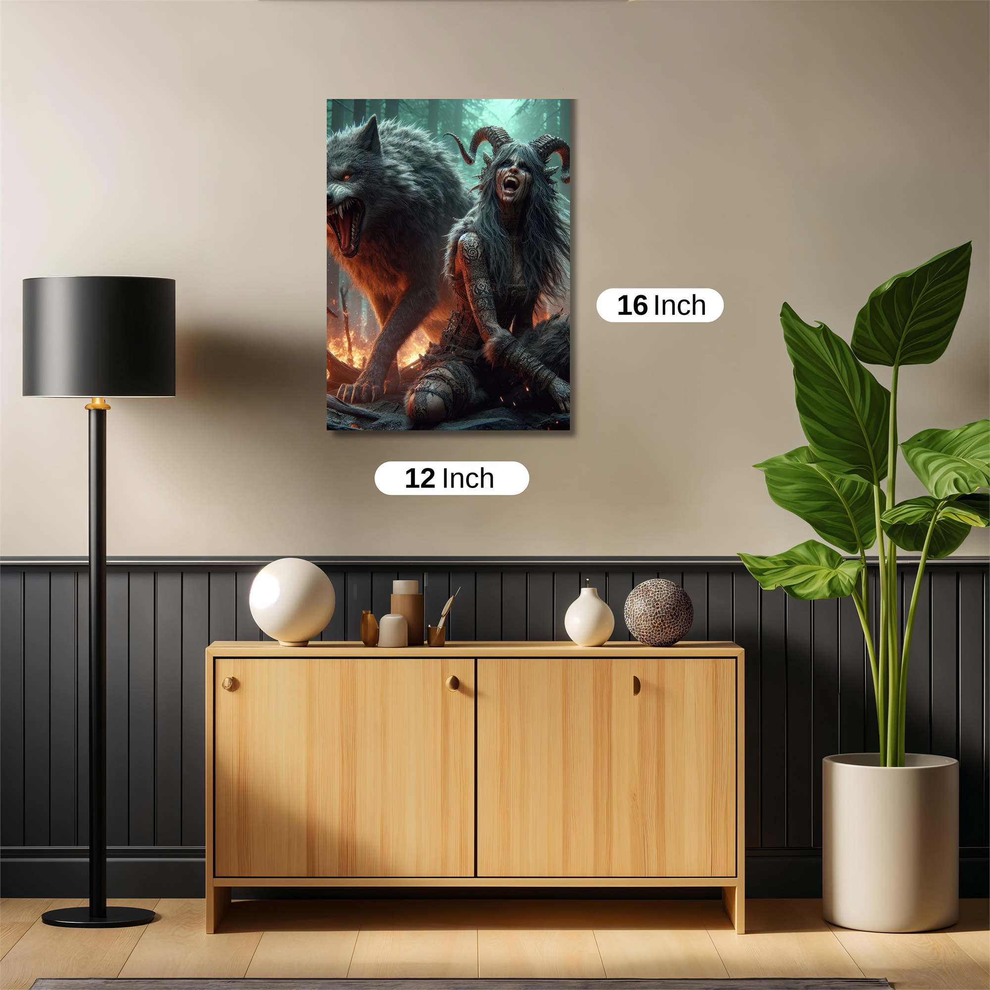 Wolfen Fury Safe Wall Magnetic / M
