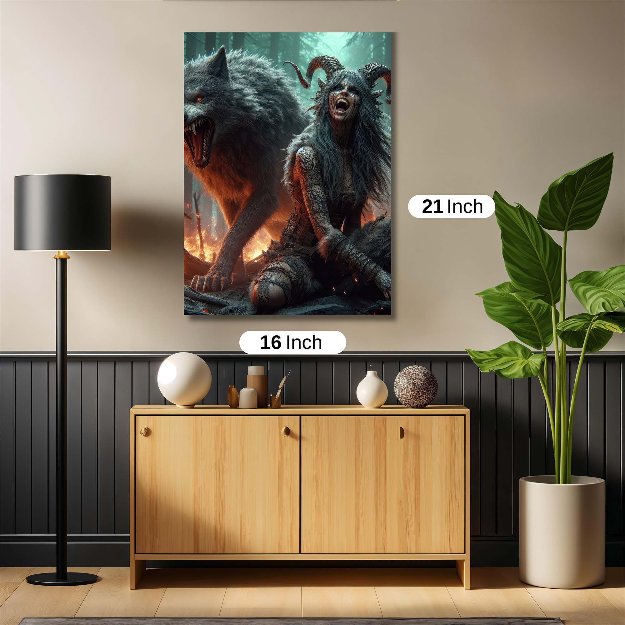 Wolfen Fury Safe Wall Magnetic / M