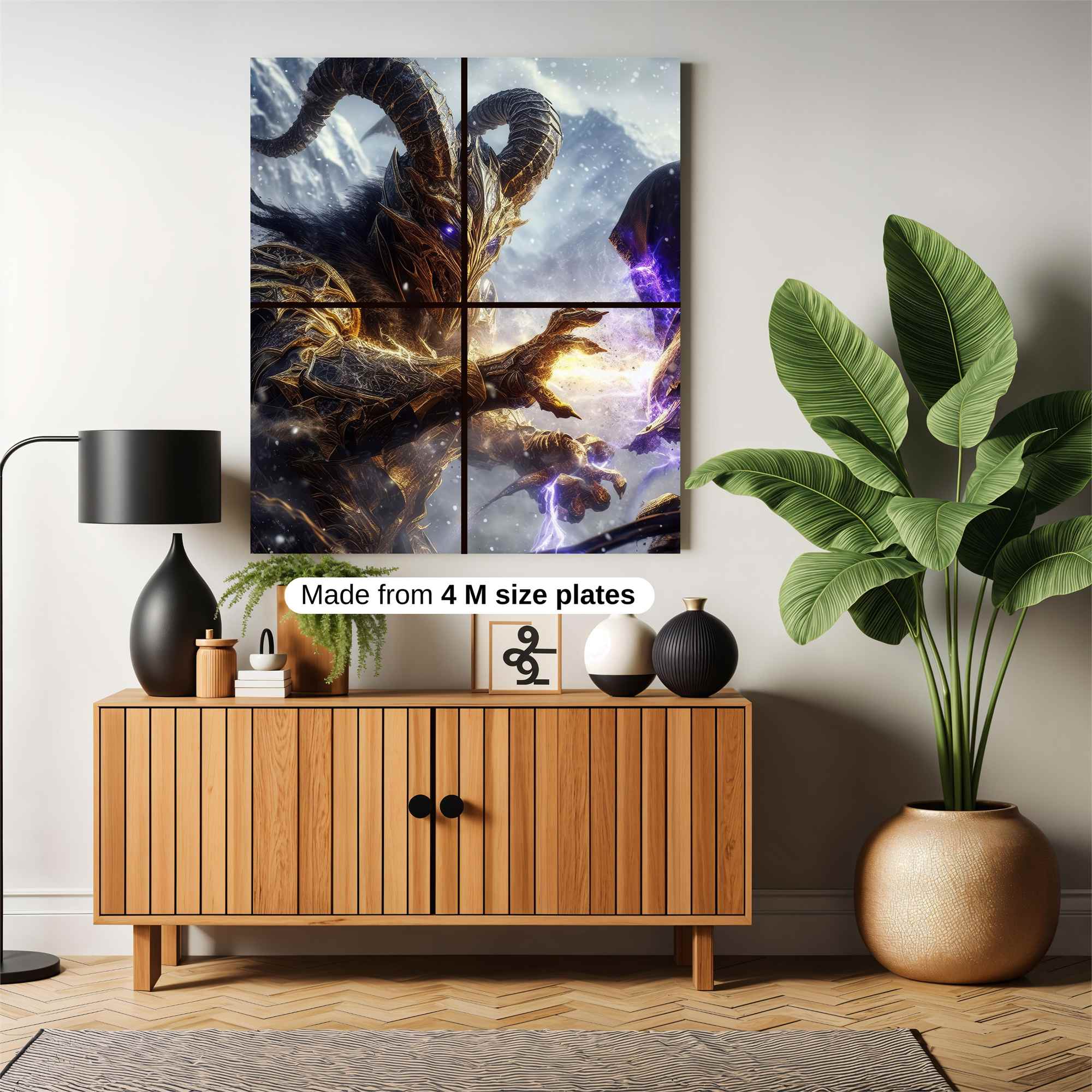 Demon Clash Safe Wall Magnetic / M