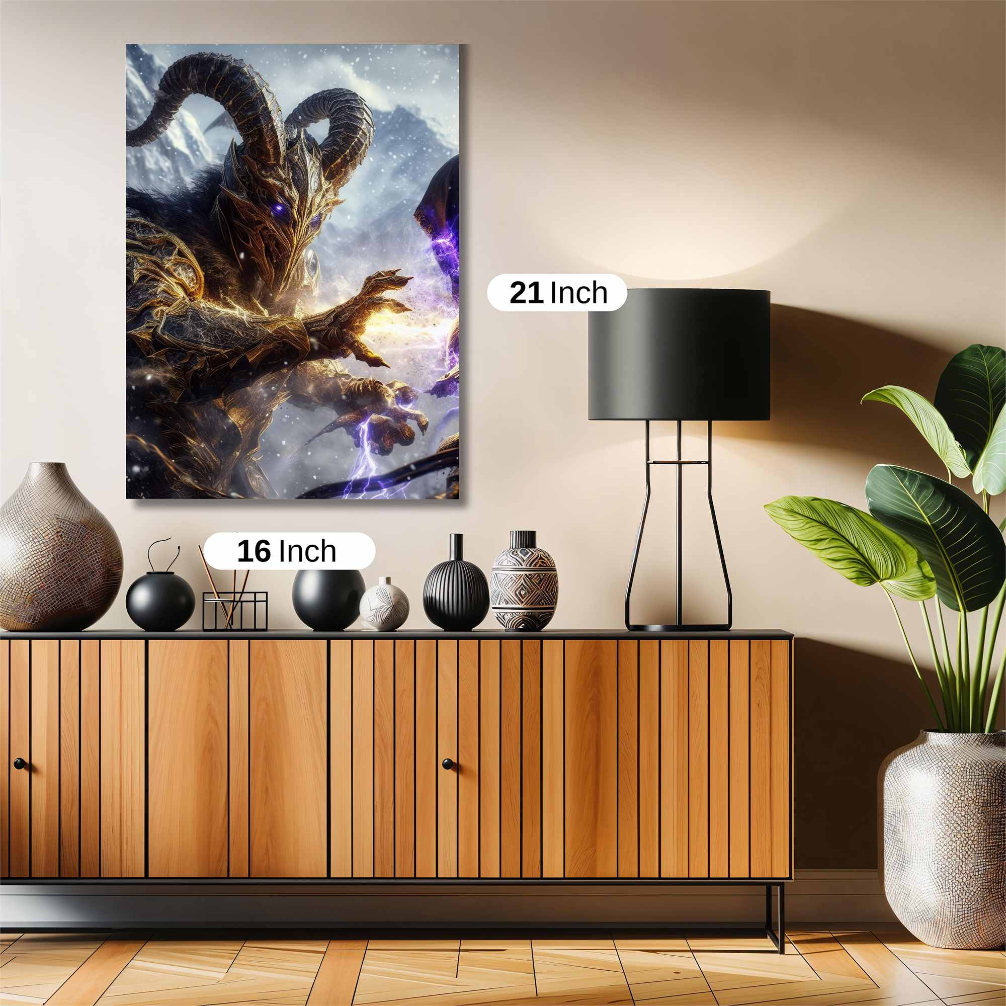 Demon Clash Safe Wall Magnetic / M