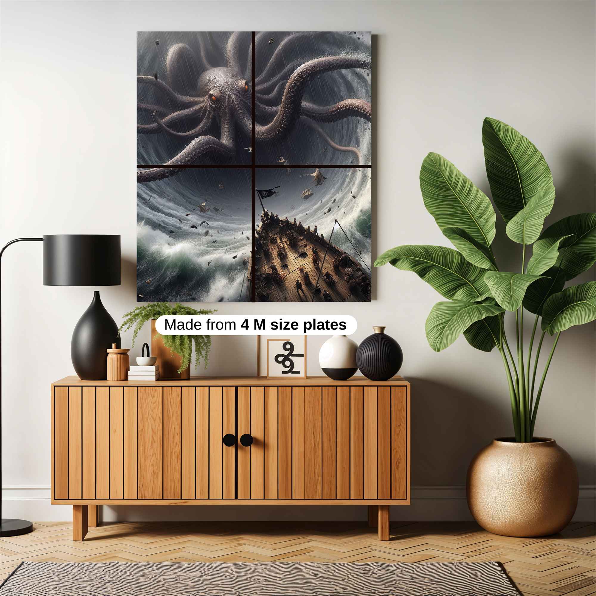 Kraken Fury Safe Wall Magnetic / M