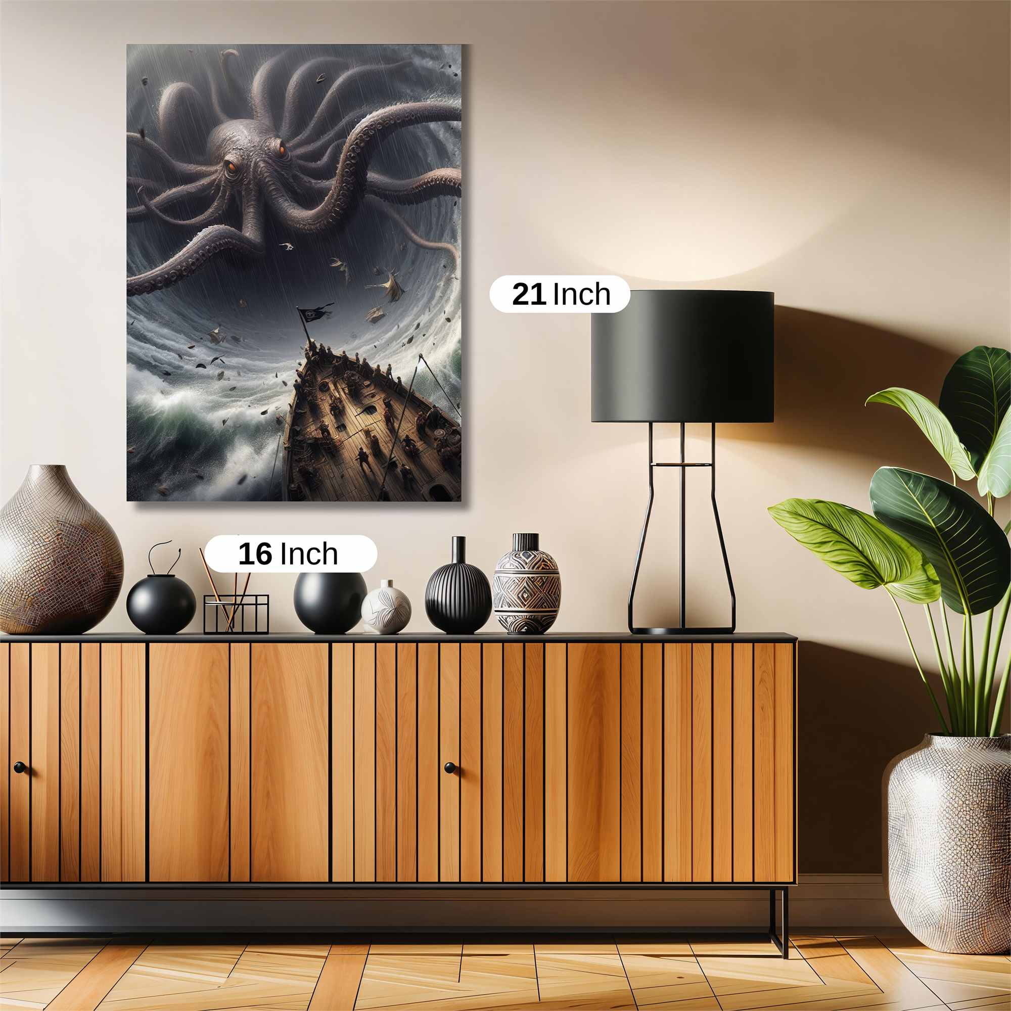 Kraken Fury Safe Wall Magnetic / M