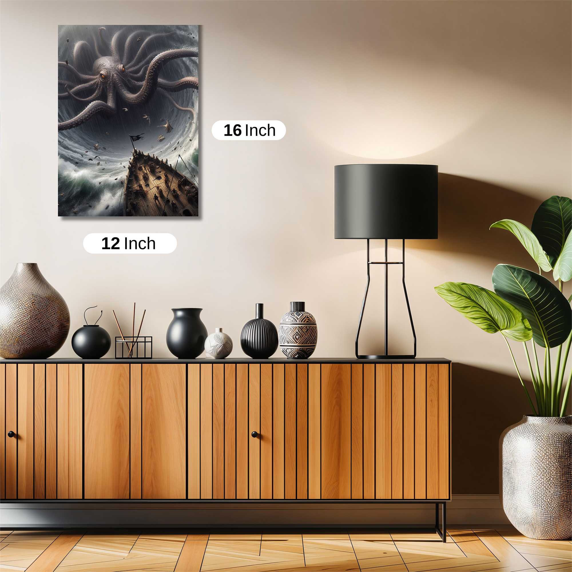Kraken Fury Safe Wall Magnetic / M