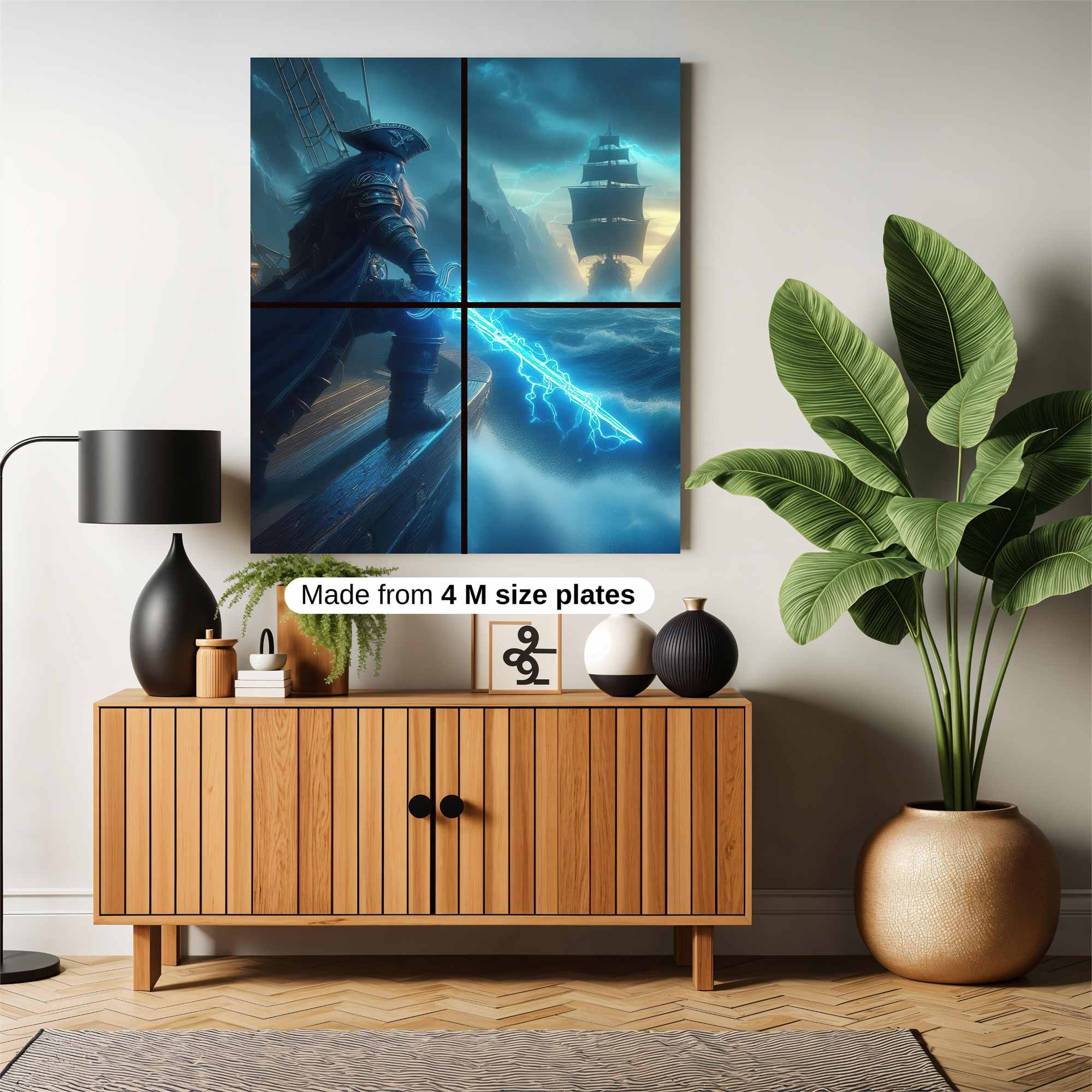 Pirate Tempest Safe Wall Magnetic / M