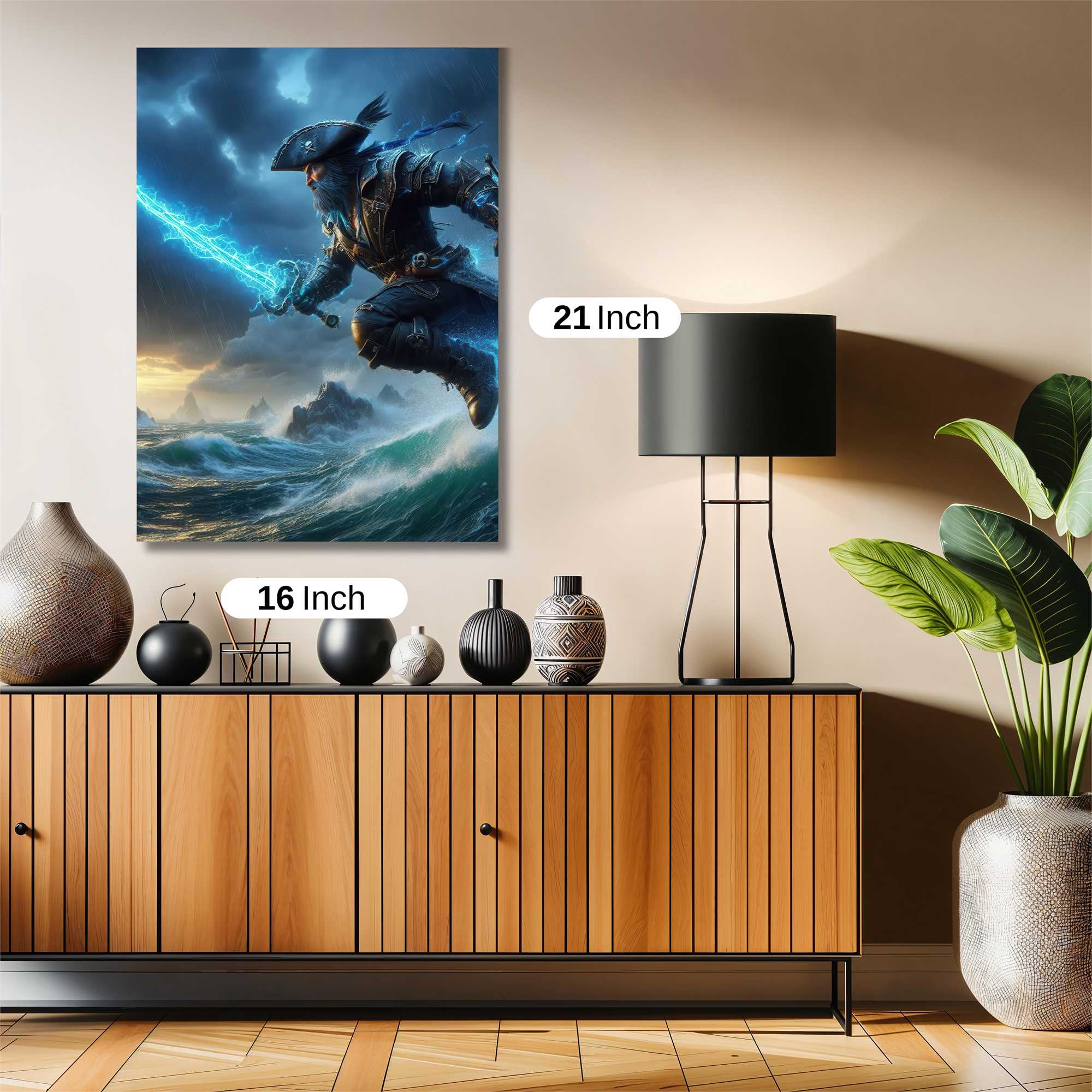 Captain Tempest Safe Wall Magnetic / M