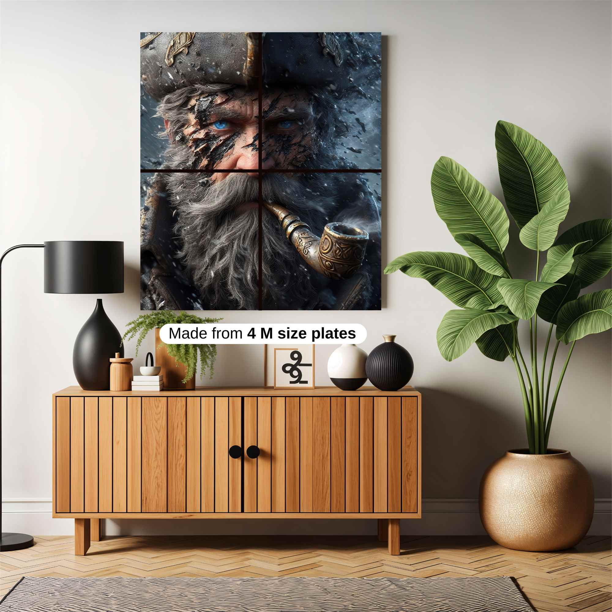 Pirate Enigma Safe Wall Magnetic / M