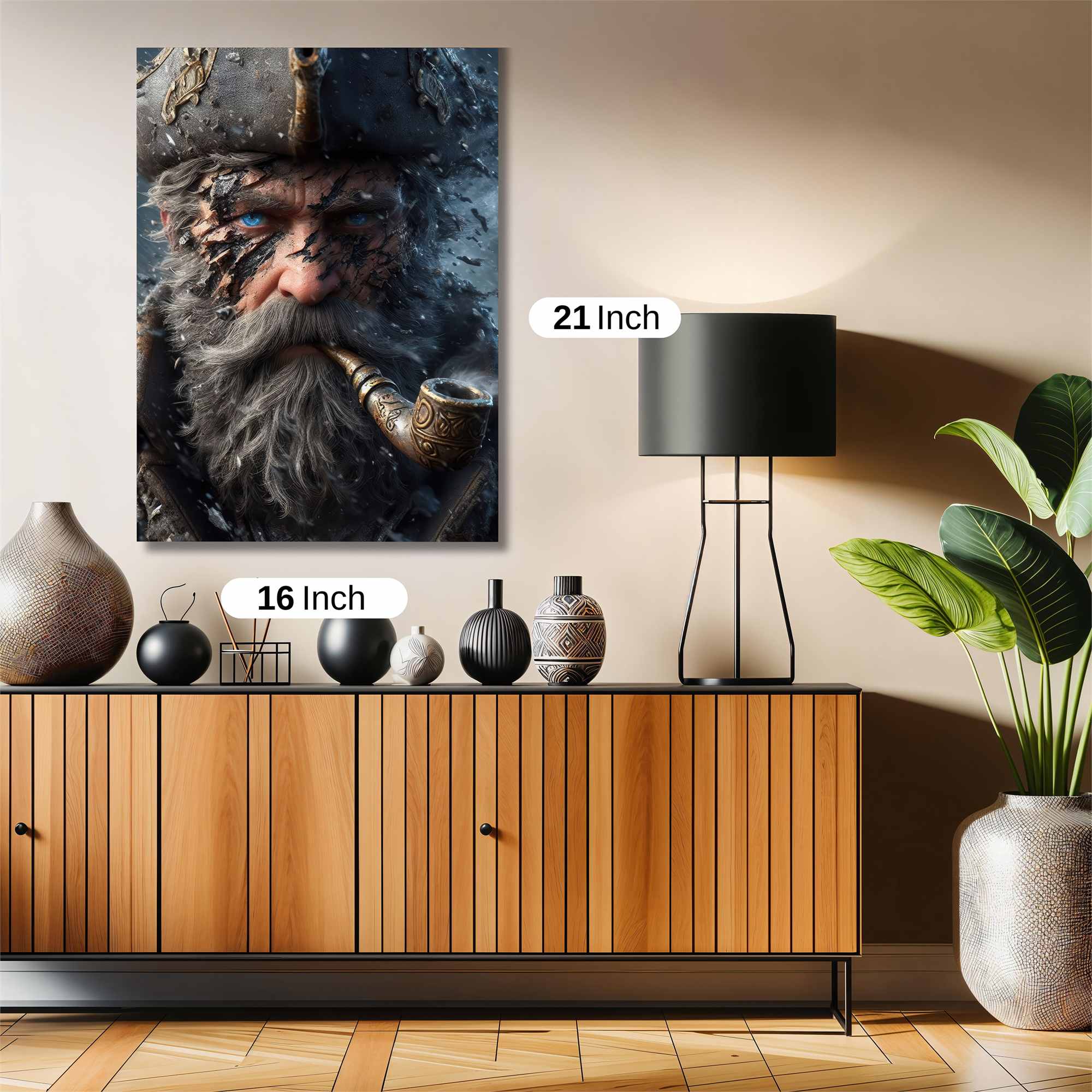 Pirate Enigma Safe Wall Magnetic / M