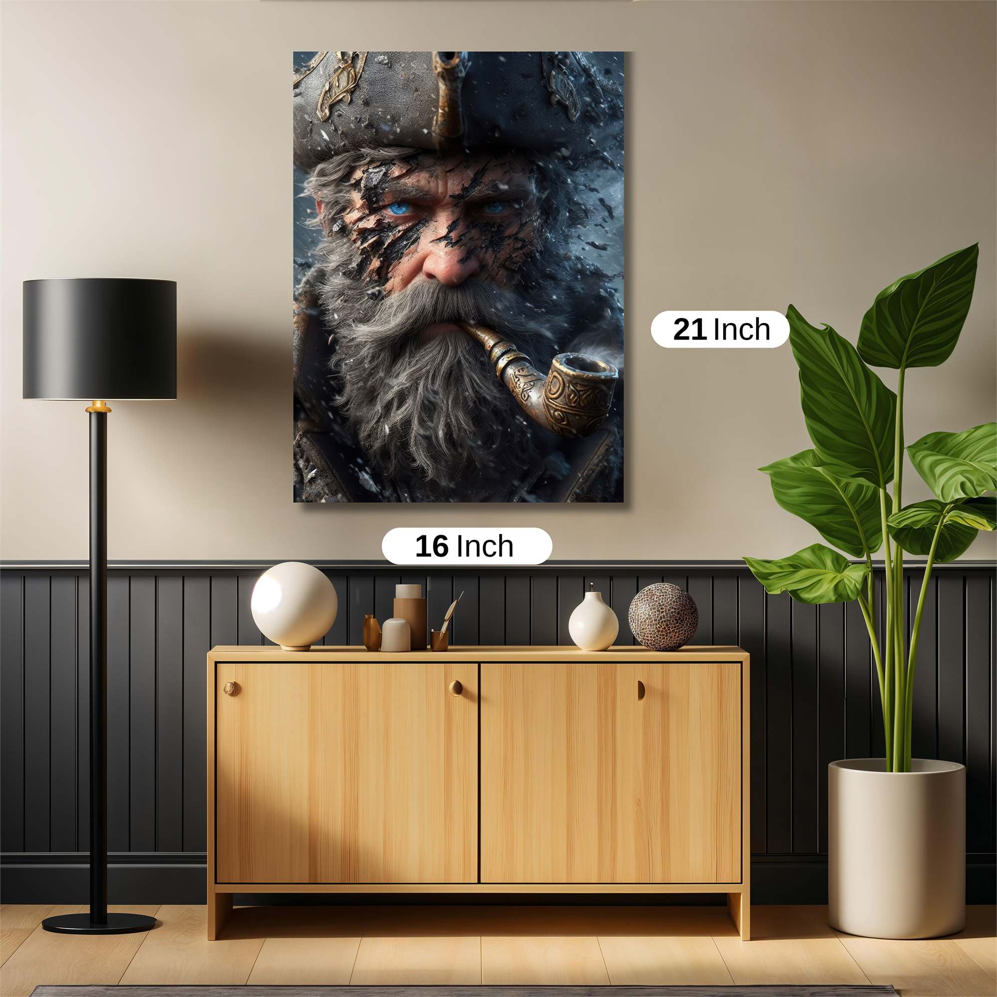 Pirate Enigma Safe Wall Magnetic / M
