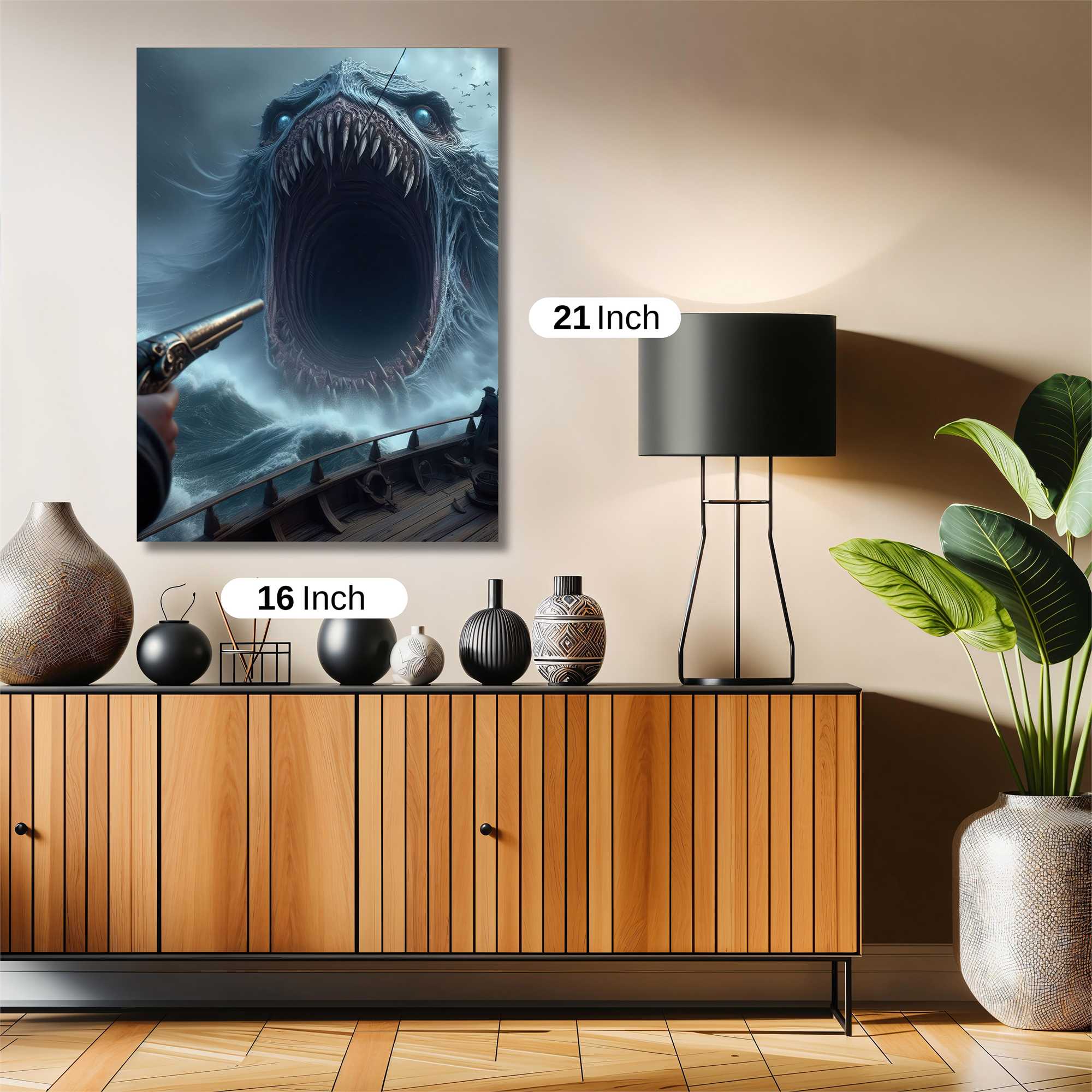 Kraken Menace Safe Wall Magnetic / M