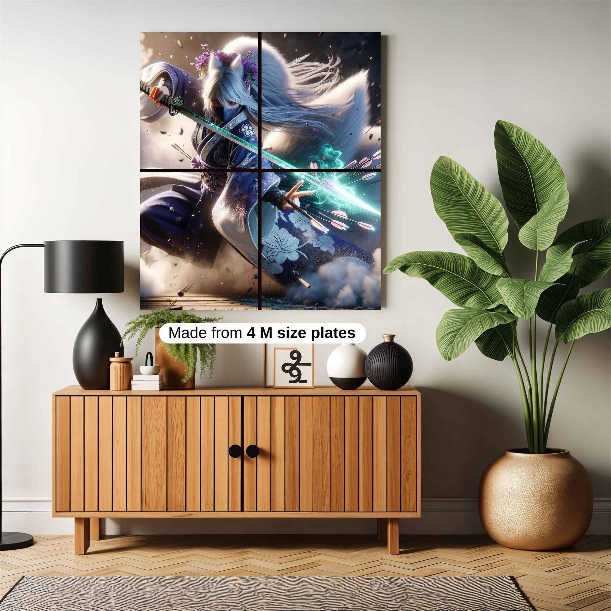 Samurai Serenity Safe Wall Magnetic / M