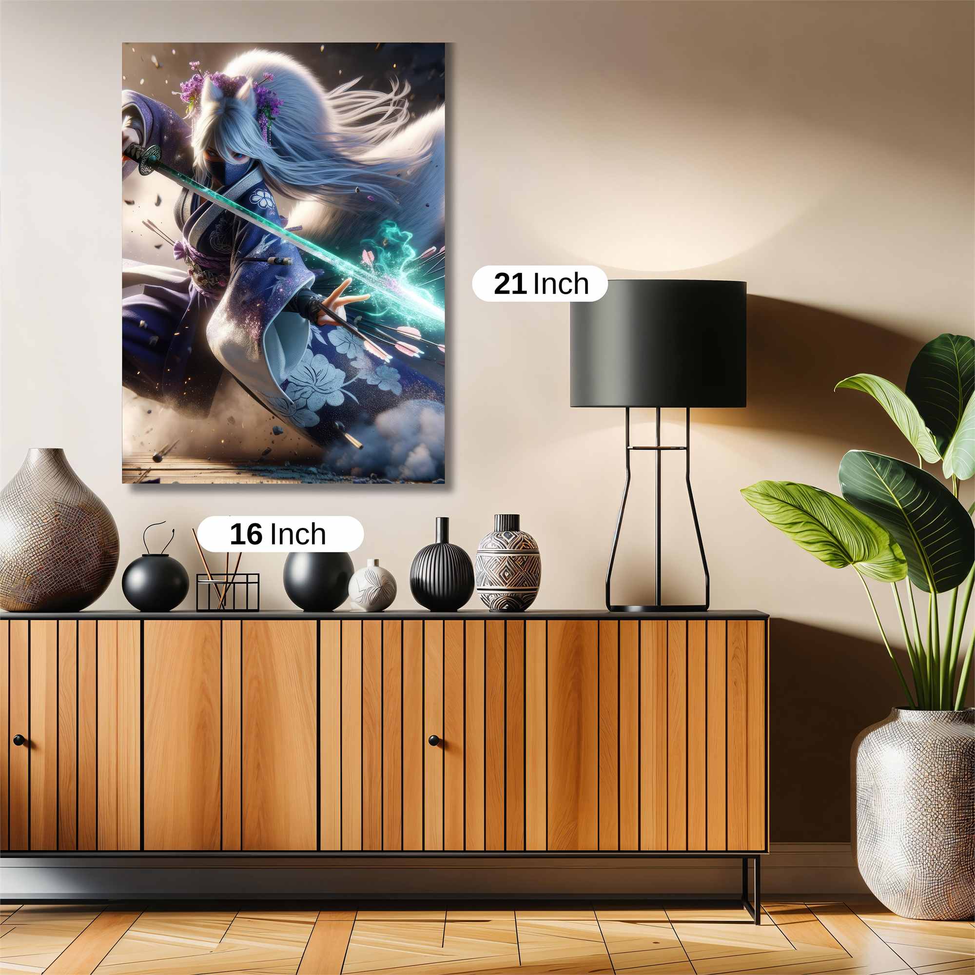 Samurai Serenity Safe Wall Magnetic / M