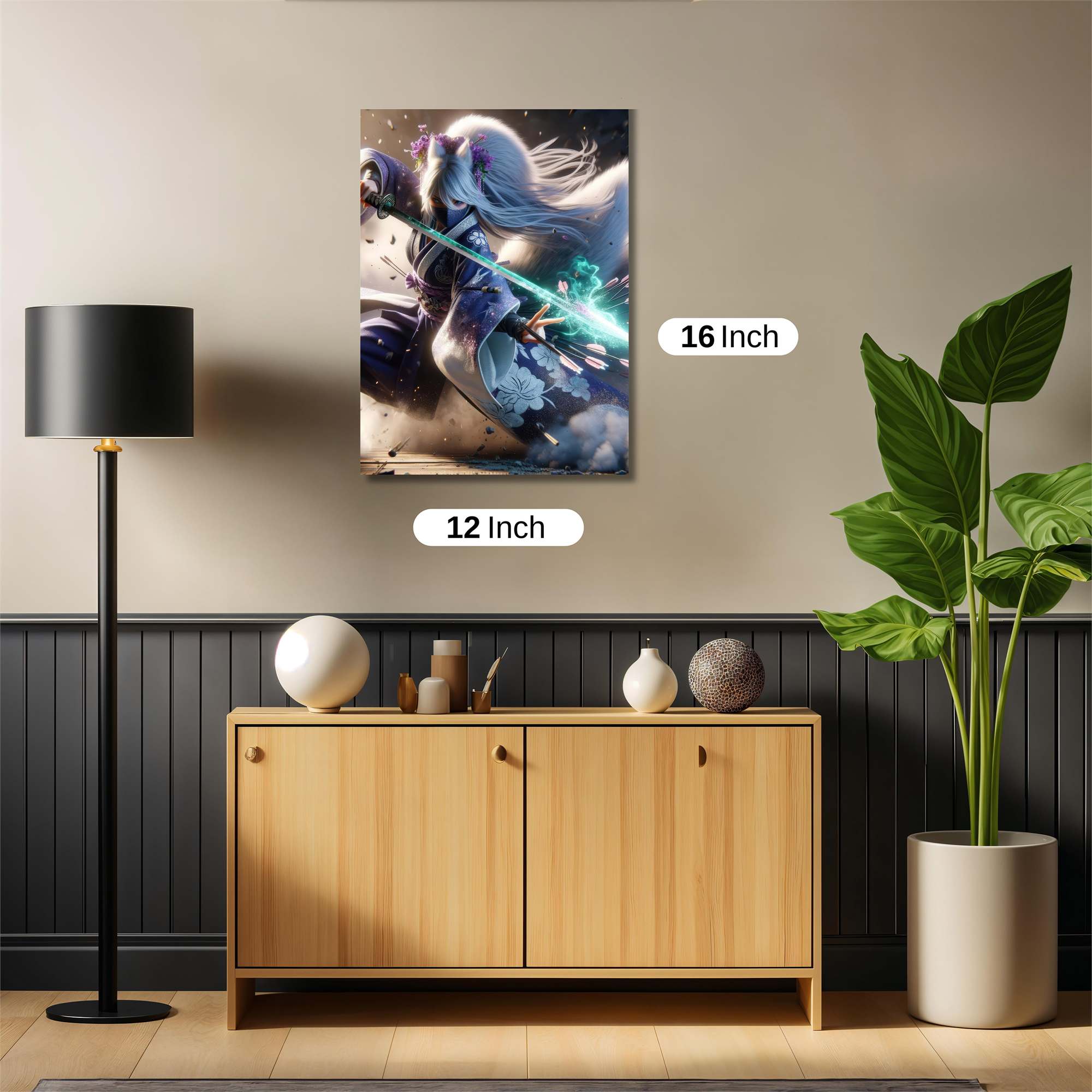 Samurai Serenity Safe Wall Magnetic / M