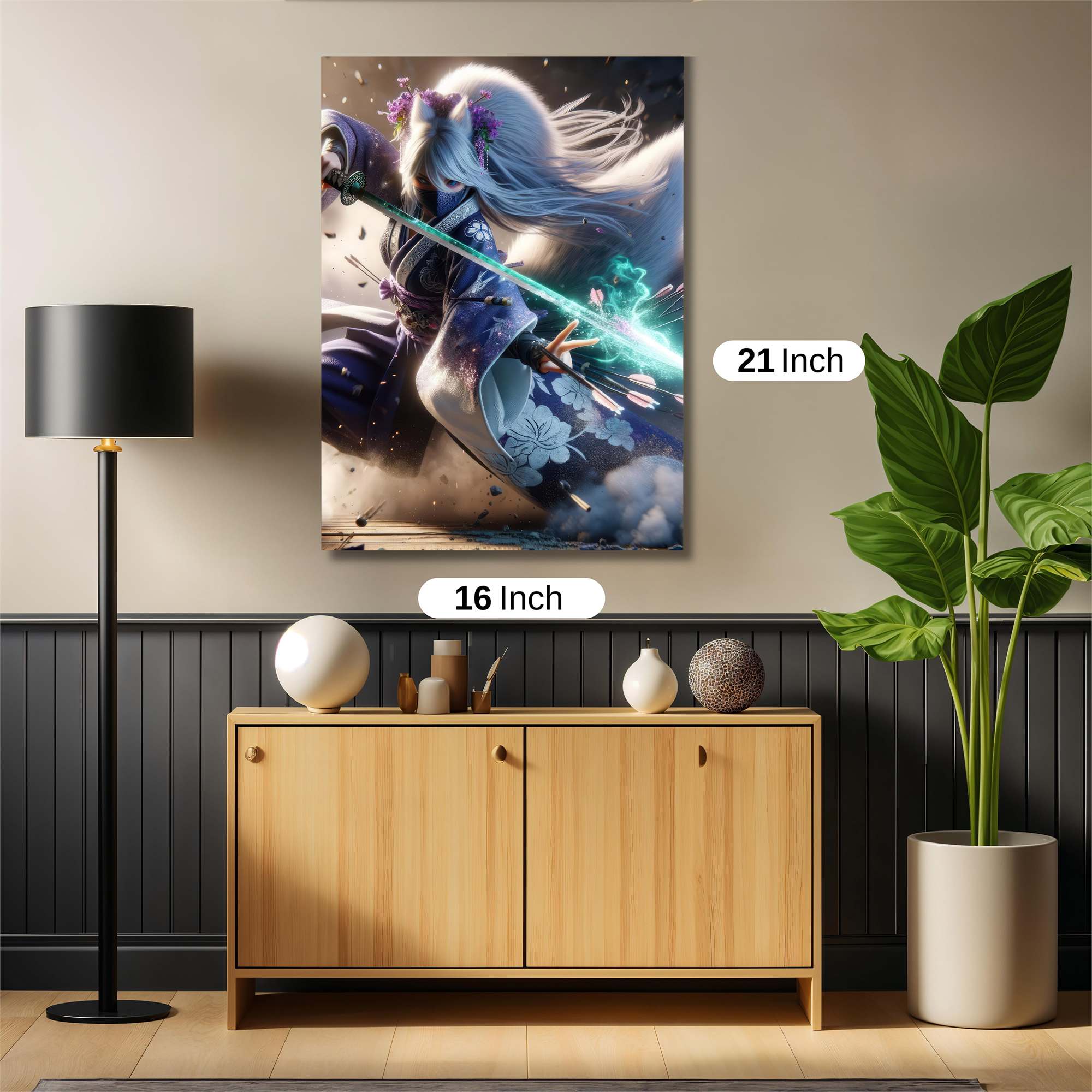 Samurai Serenity Safe Wall Magnetic / M