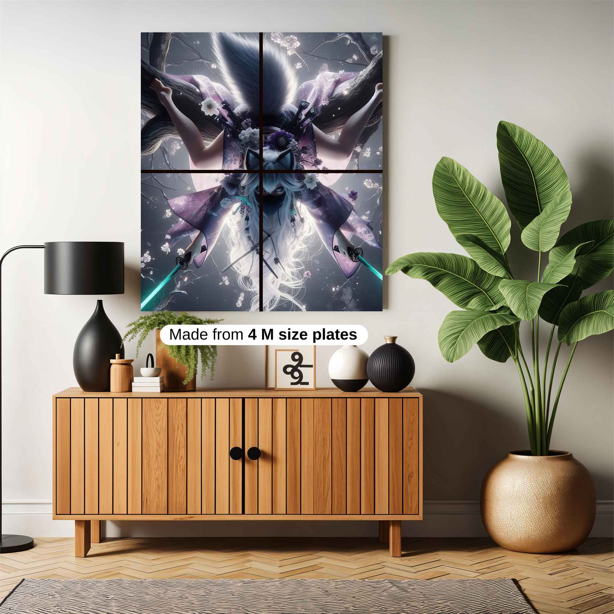 Kitsune Dream Safe Wall Magnetic / M