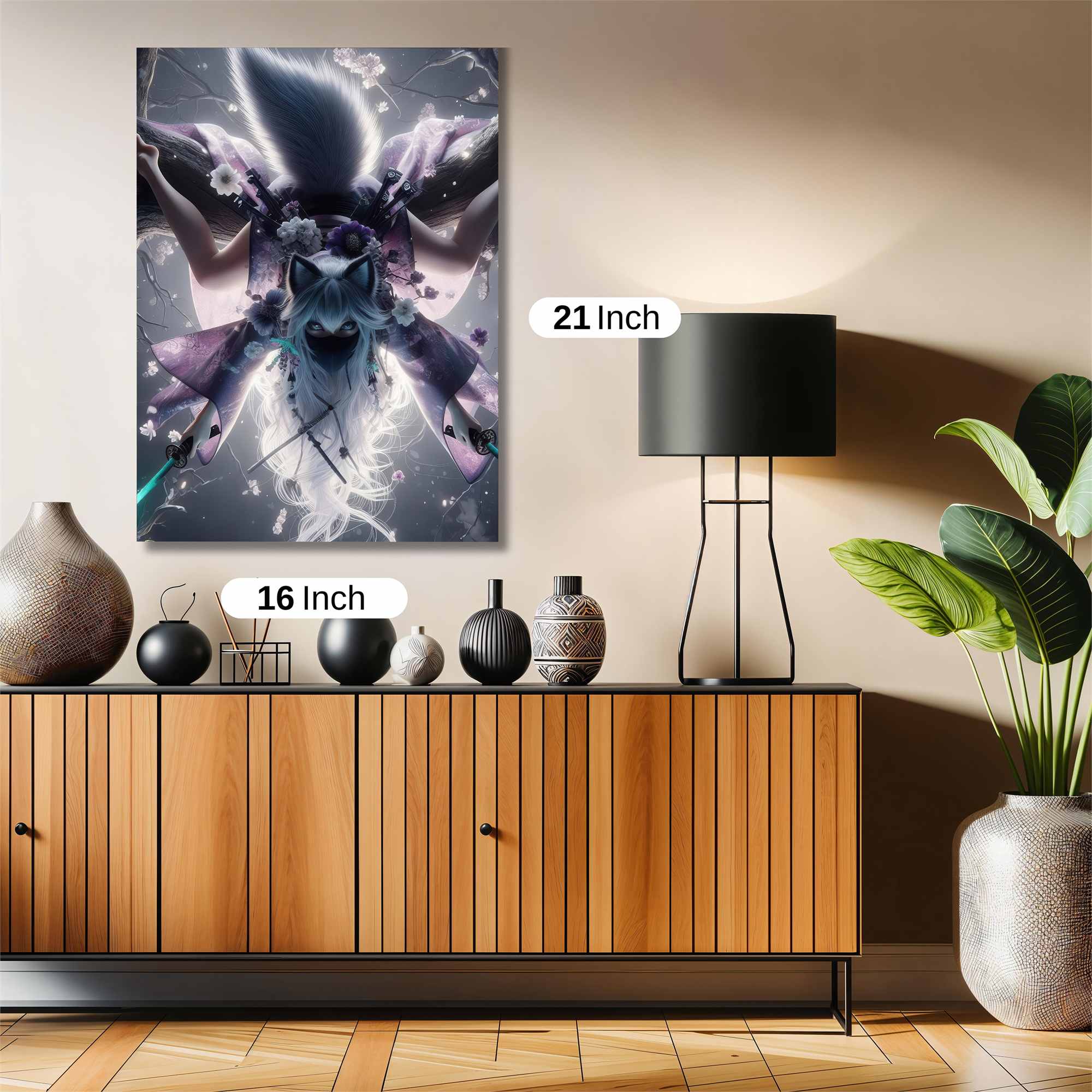 Kitsune Dream Safe Wall Magnetic / M