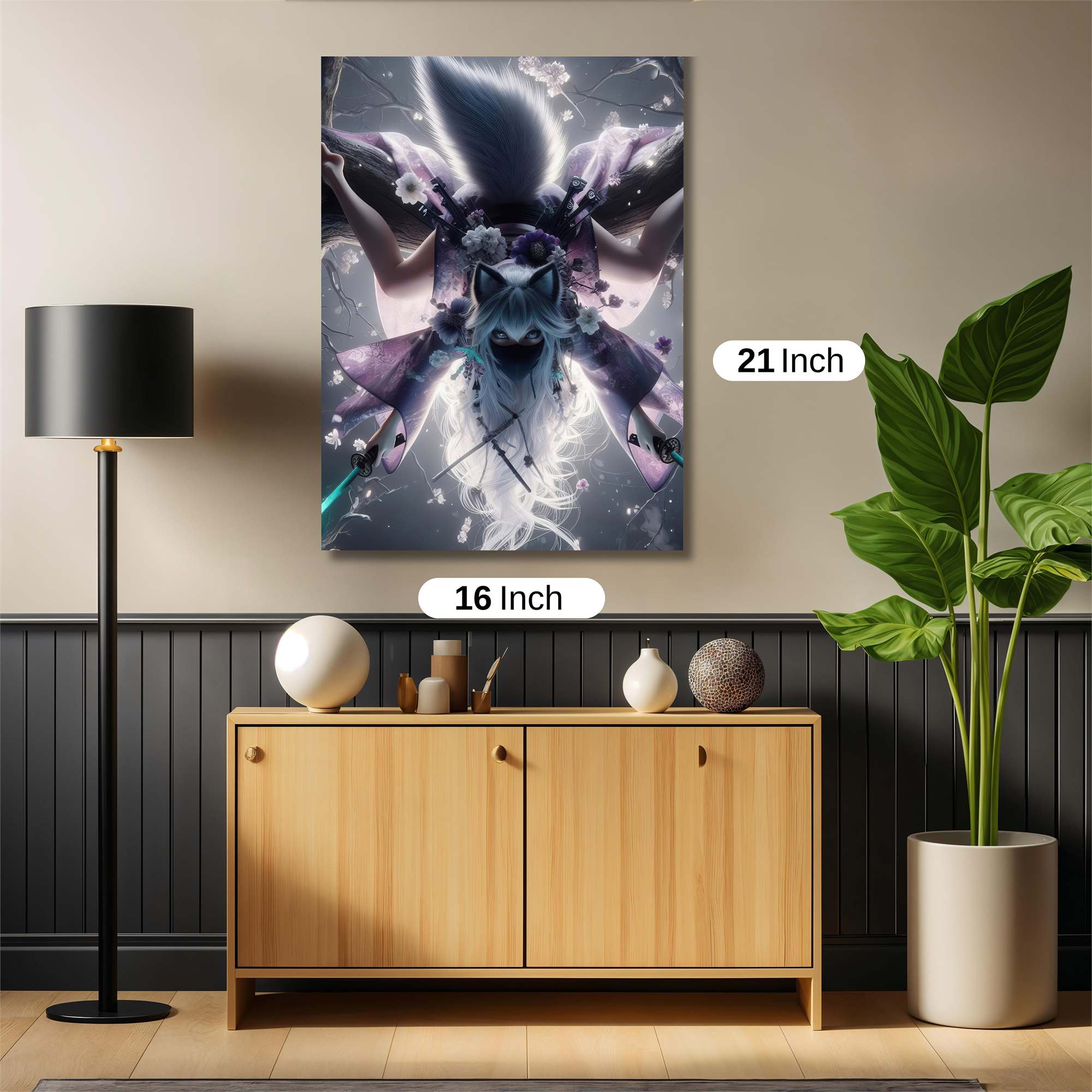 Kitsune Dream Safe Wall Magnetic / M