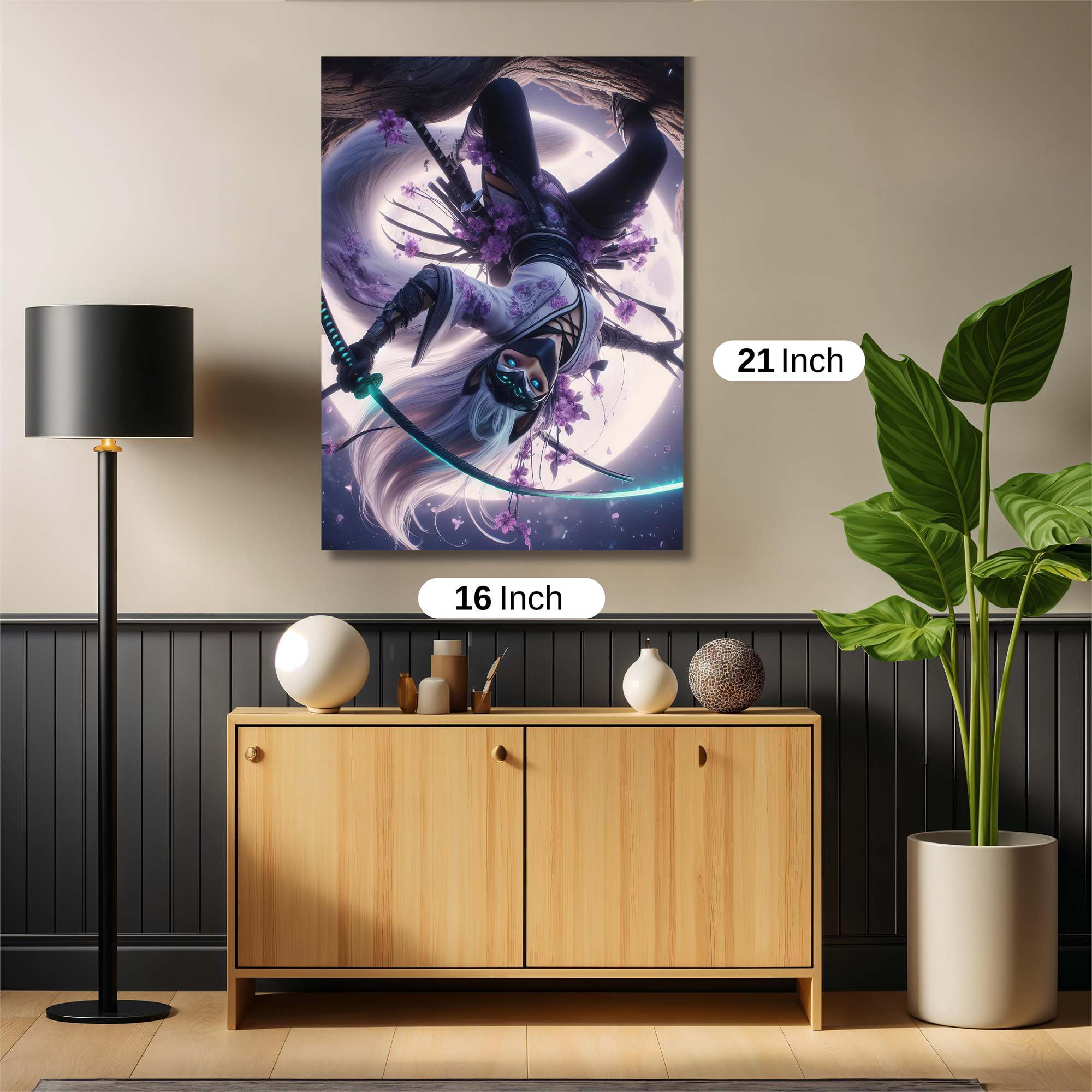 Ninja Serenity Safe Wall Magnetic / M