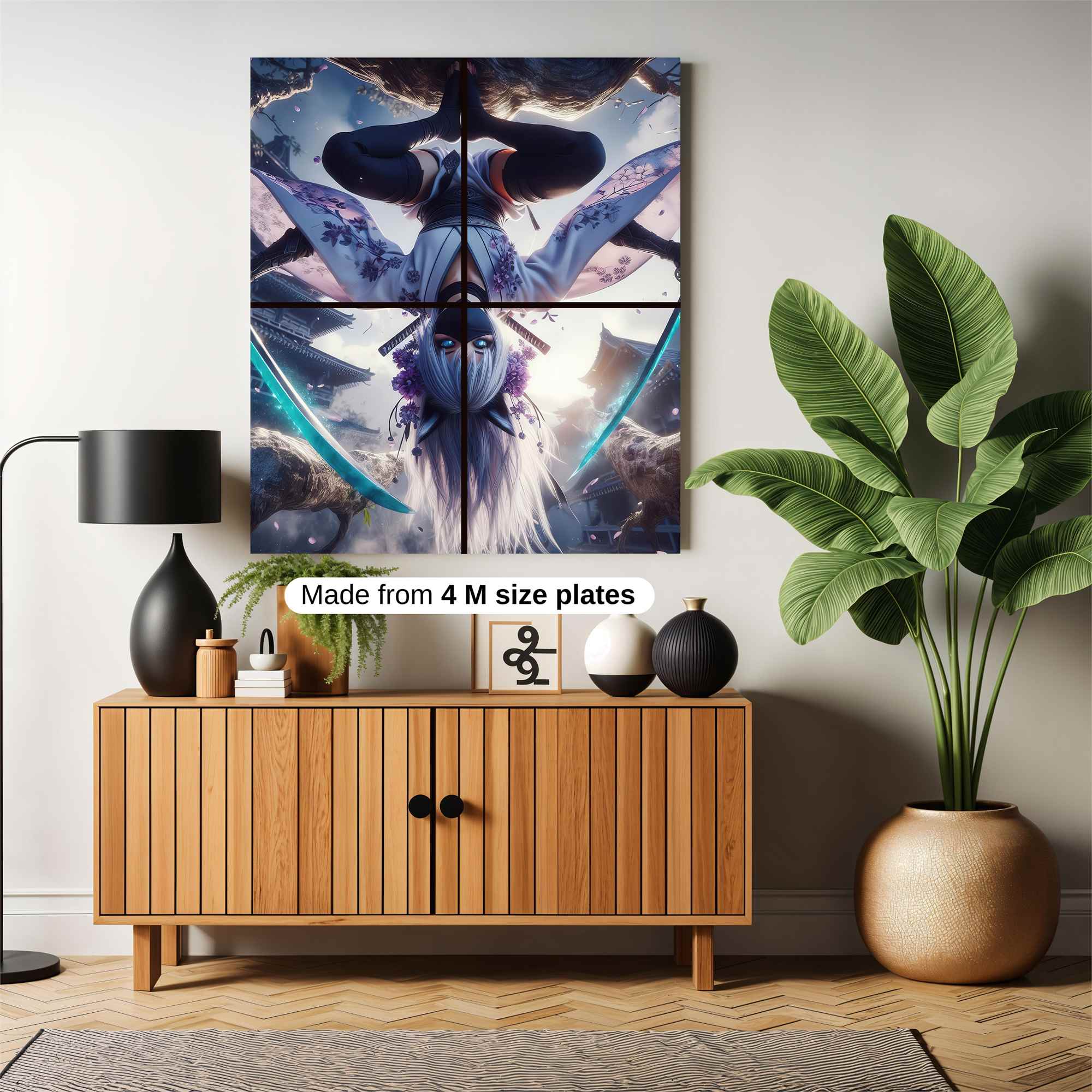 Samurai Serenity Safe Wall Magnetic / M