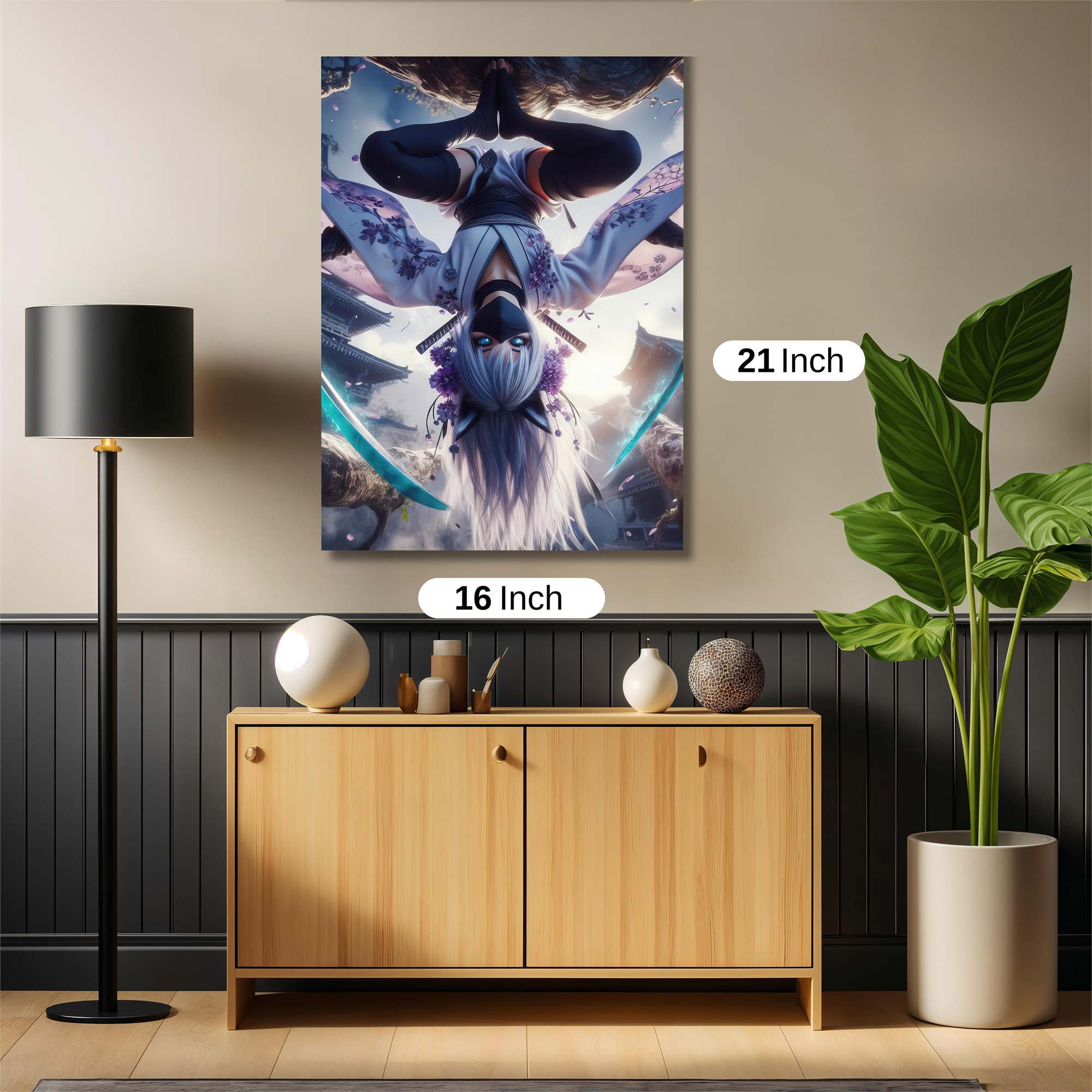 Samurai Serenity Safe Wall Magnetic / M