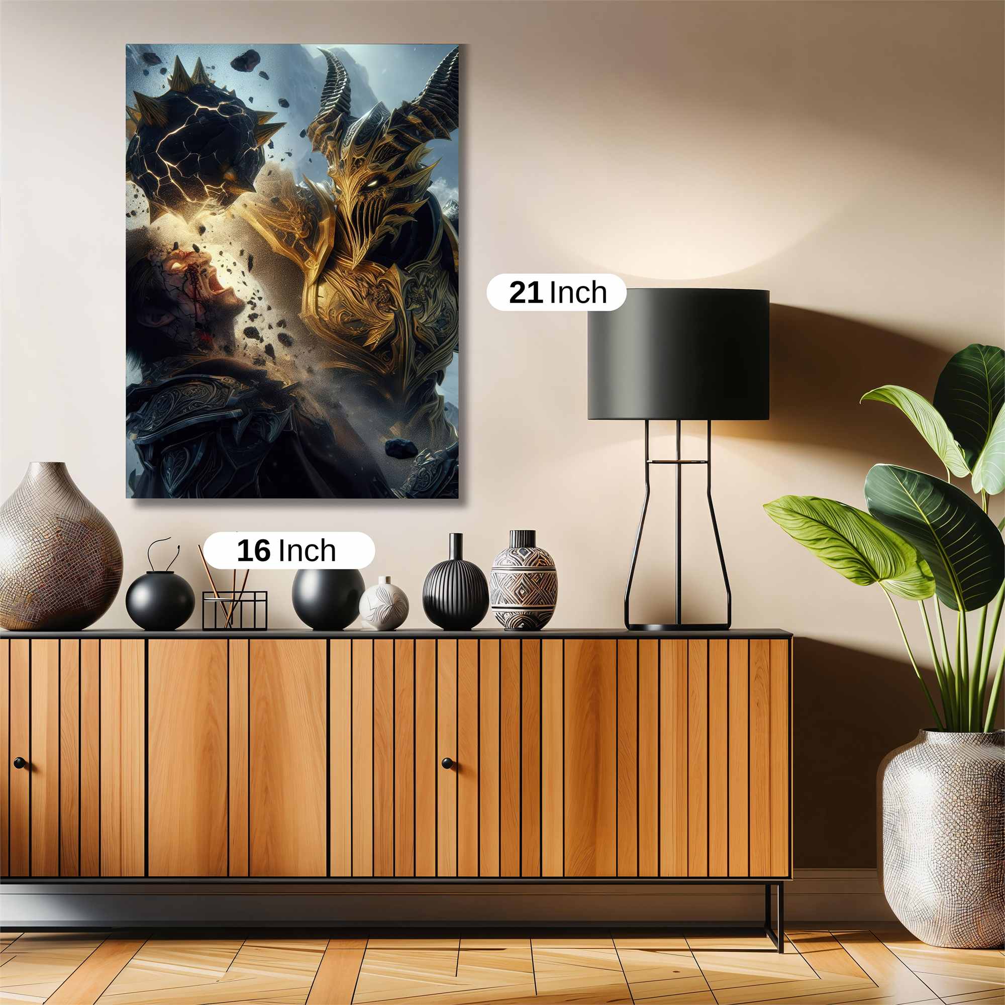 Demon Clash Safe Wall Magnetic / M