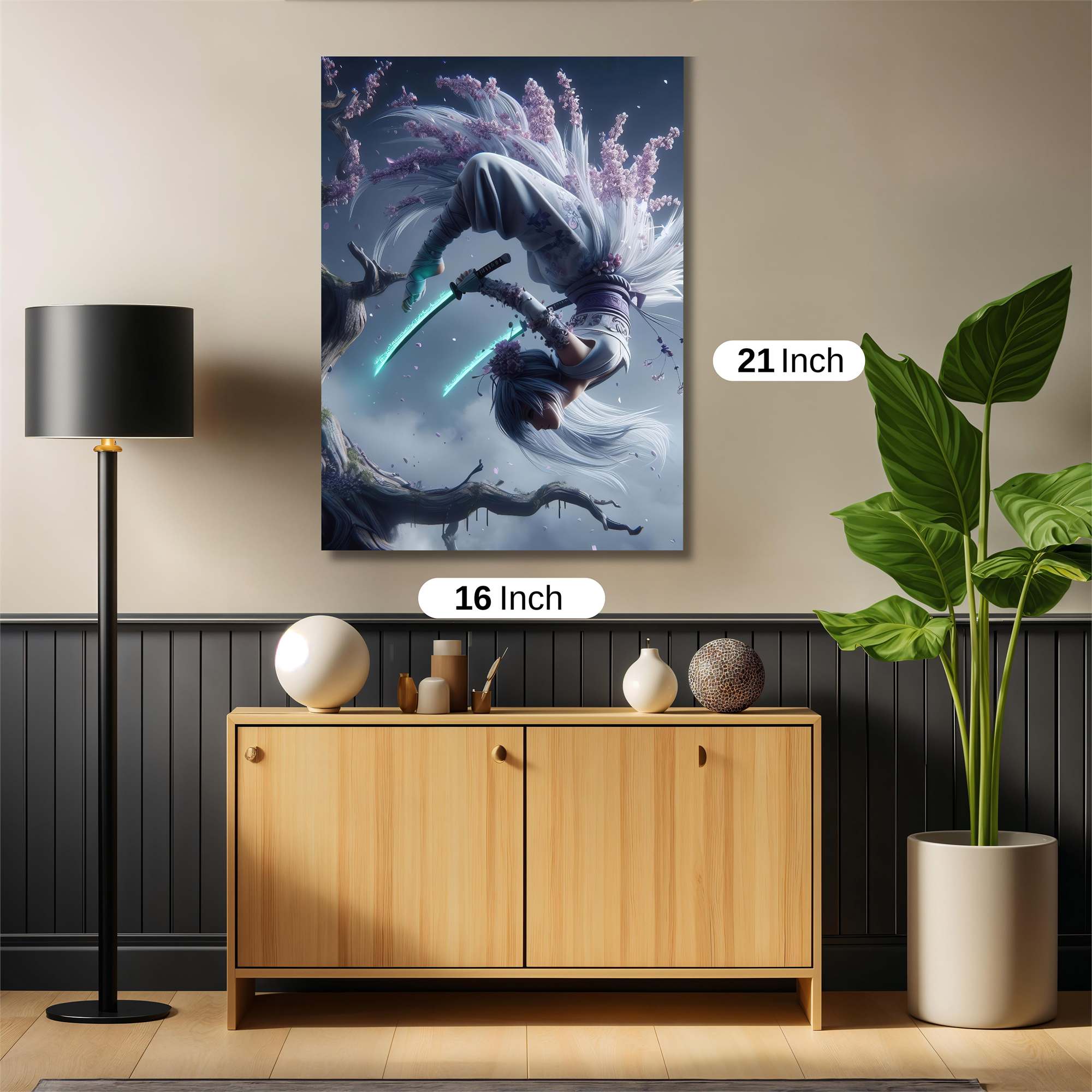 Samurai Serenity Safe Wall Magnetic / M