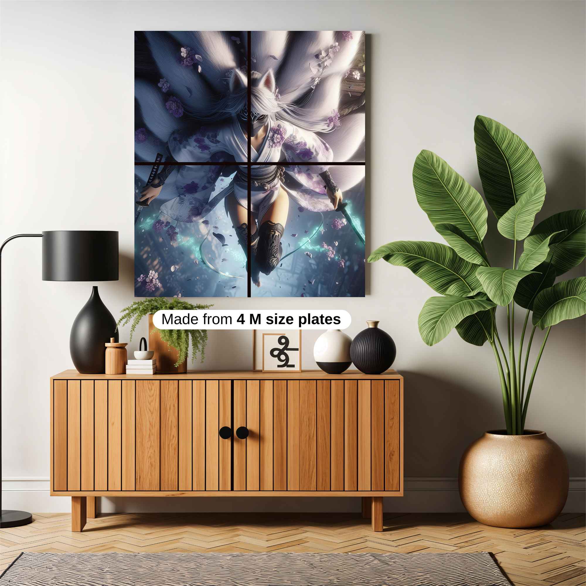 Kitsune Serenity Safe Wall Magnetic / M