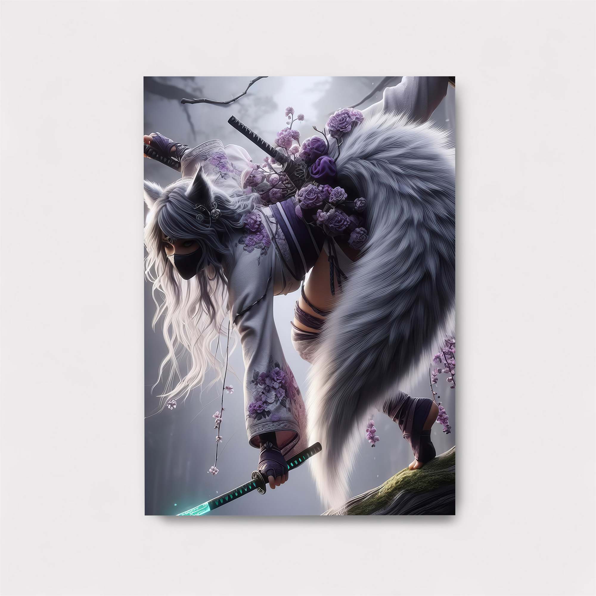 Wolf Ninja Safe Wall Magnetic / M