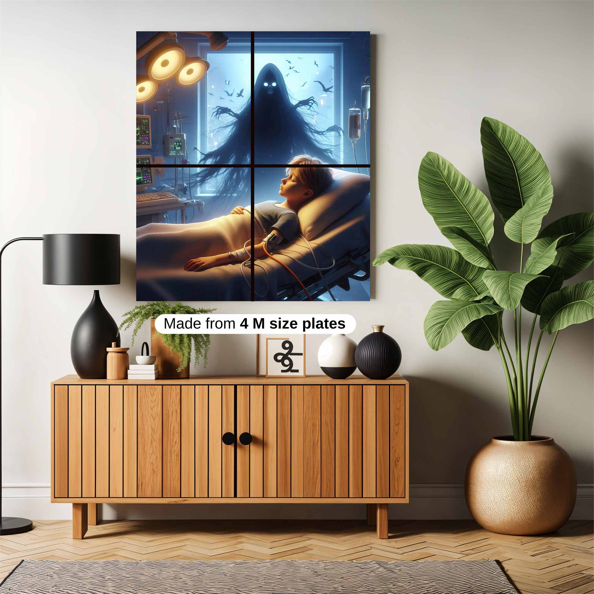 Grim Nightmare Safe Wall Magnetic / M