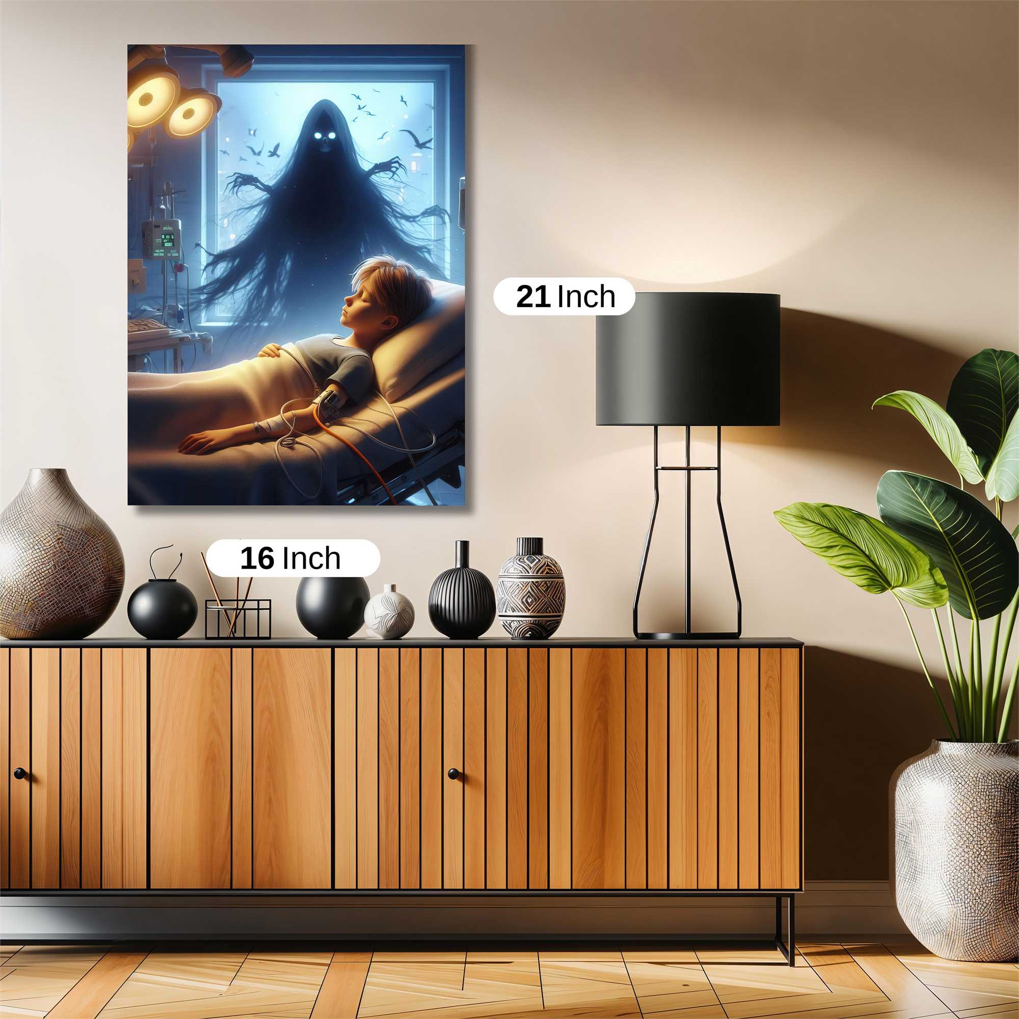 Grim Nightmare Safe Wall Magnetic / M