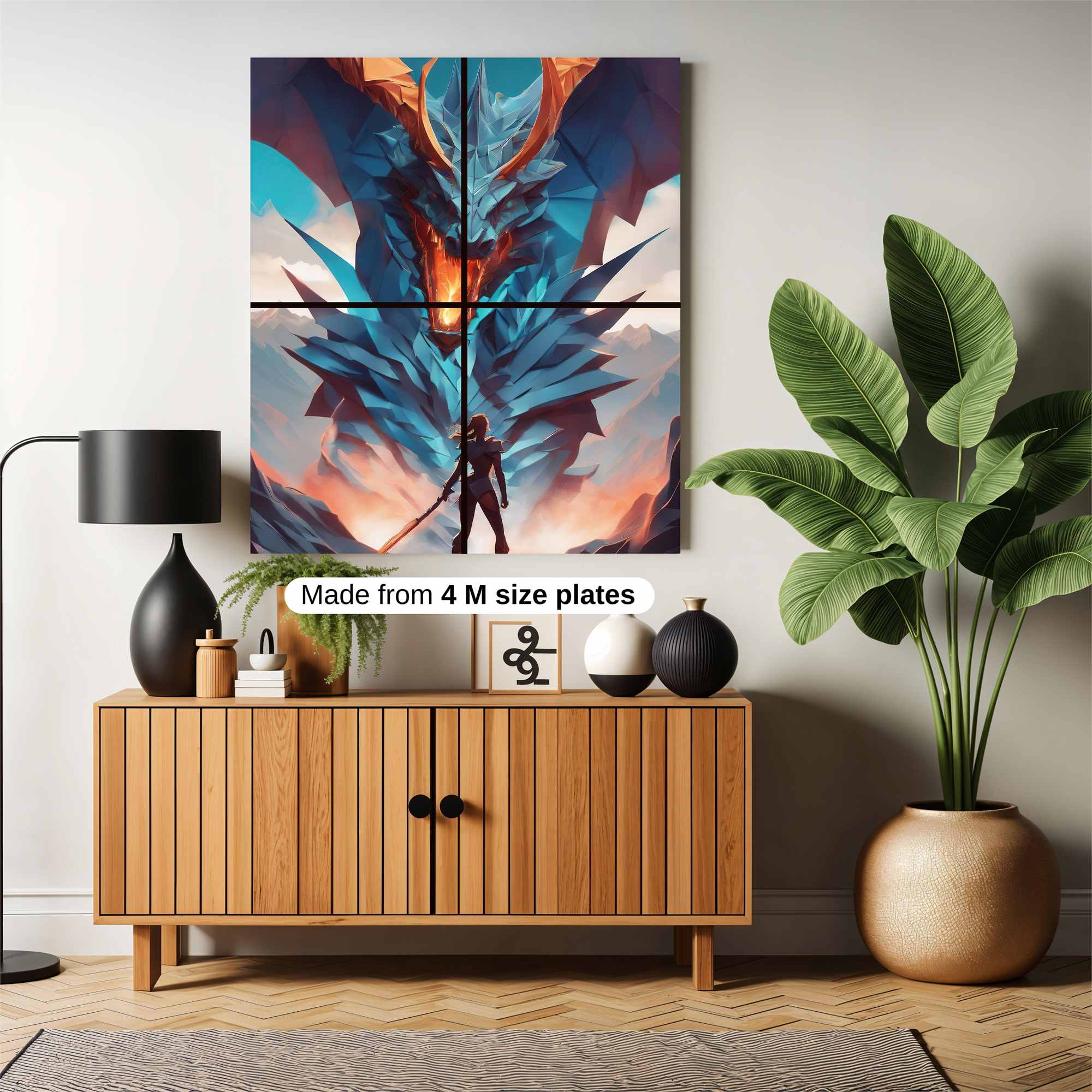 Dragon Majesty Safe Wall Magnetic / M