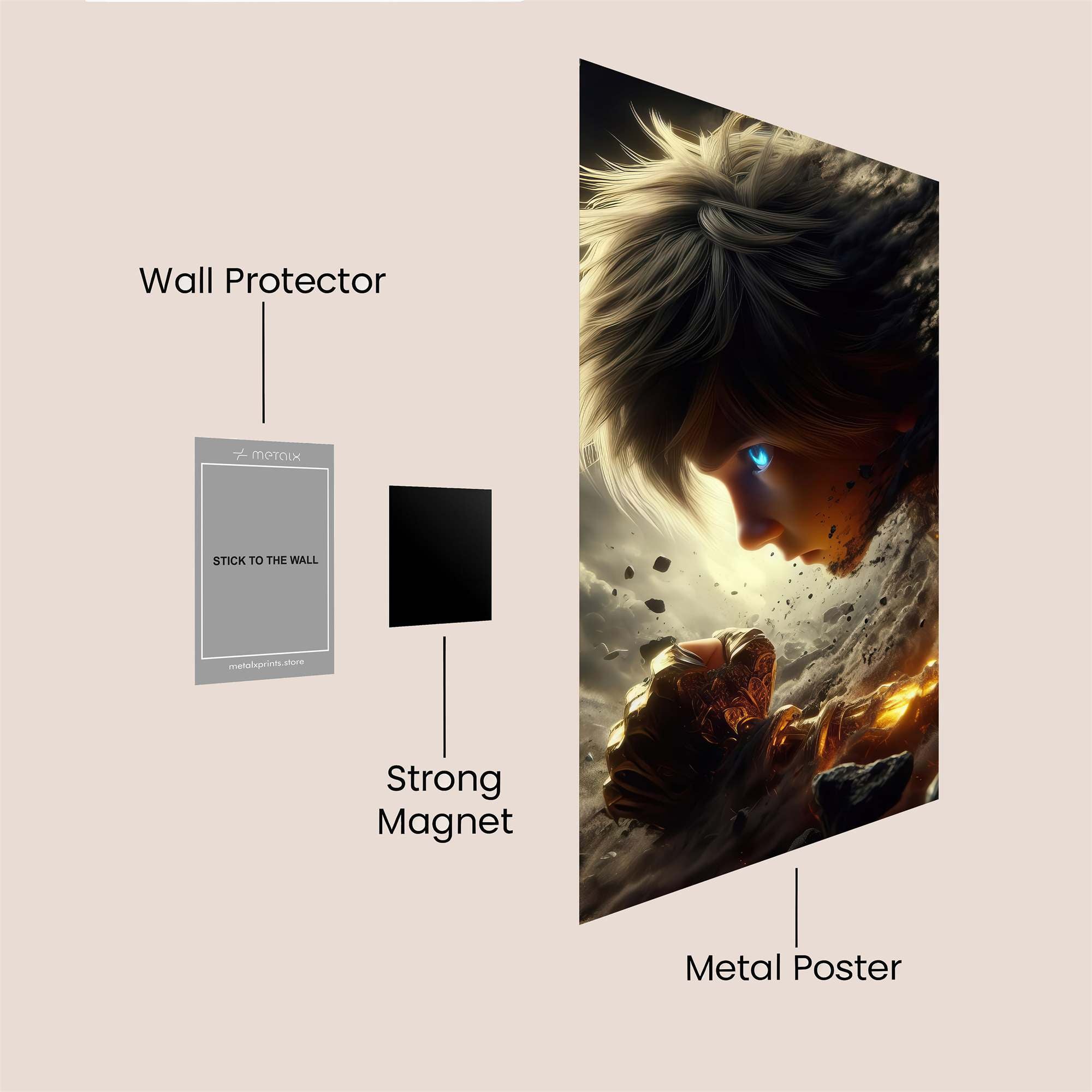 Ethereal Rage Safe Wall Magnetic / M