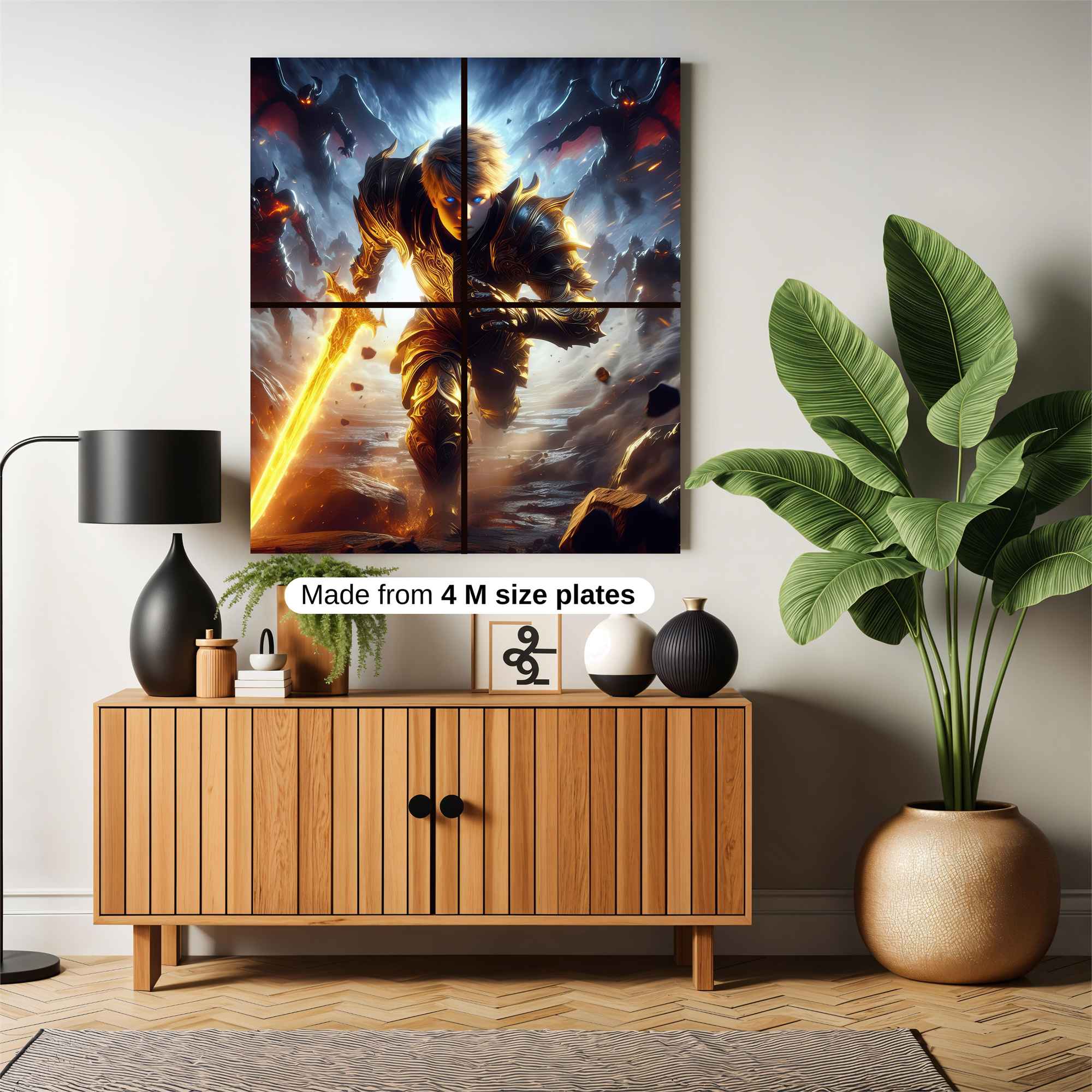 Knight Valiant Safe Wall Magnetic / M