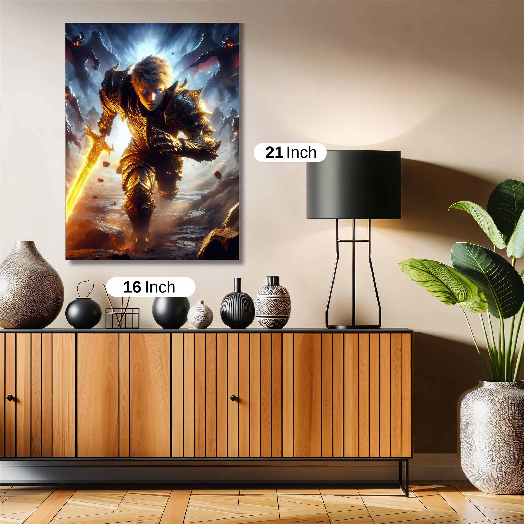 Knight Valiant Safe Wall Magnetic / M