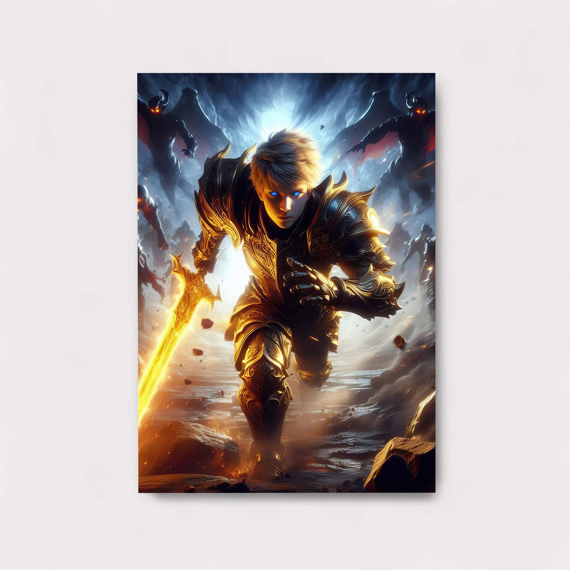 Knight Valiant Safe Wall Magnetic / M