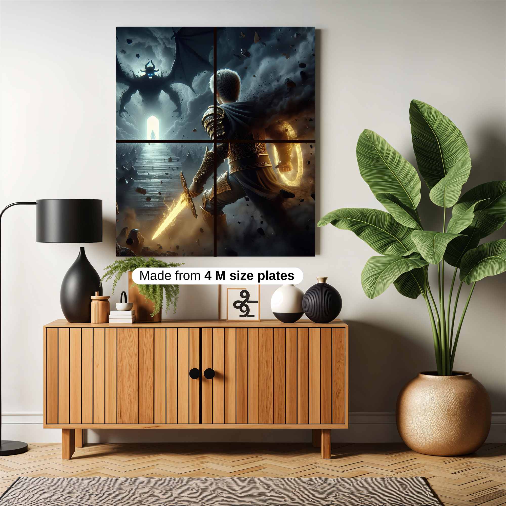 Heroic Descent Safe Wall Magnetic / M