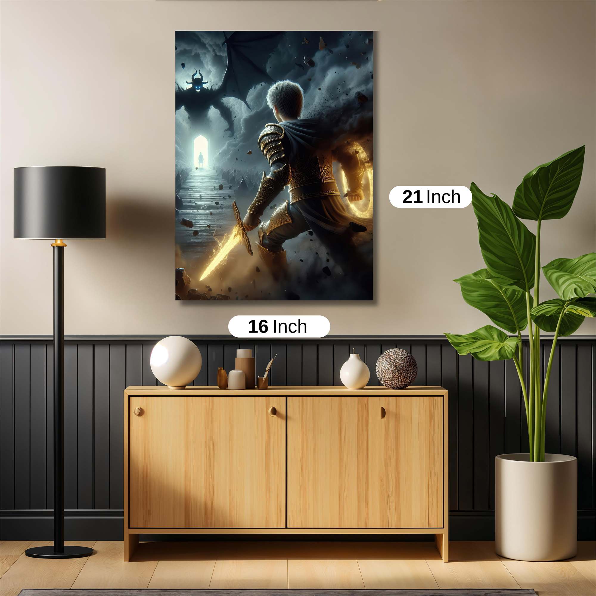 Heroic Descent Safe Wall Magnetic / M