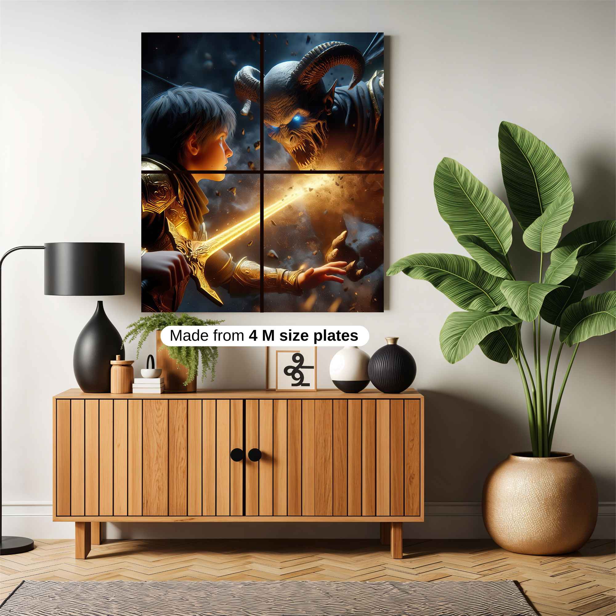 Demon Clash Safe Wall Magnetic / M