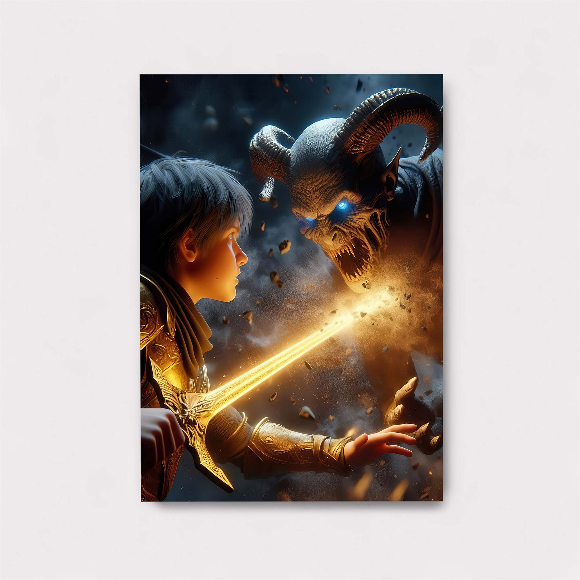 Demon Clash Safe Wall Magnetic / M