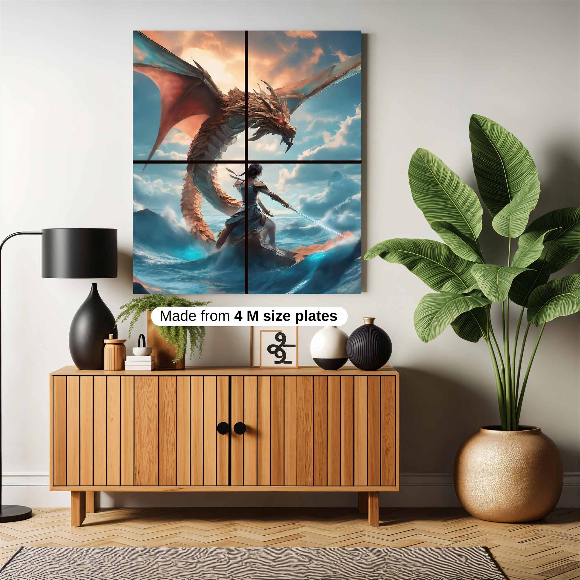 Dragon Serenity Safe Wall Magnetic / M