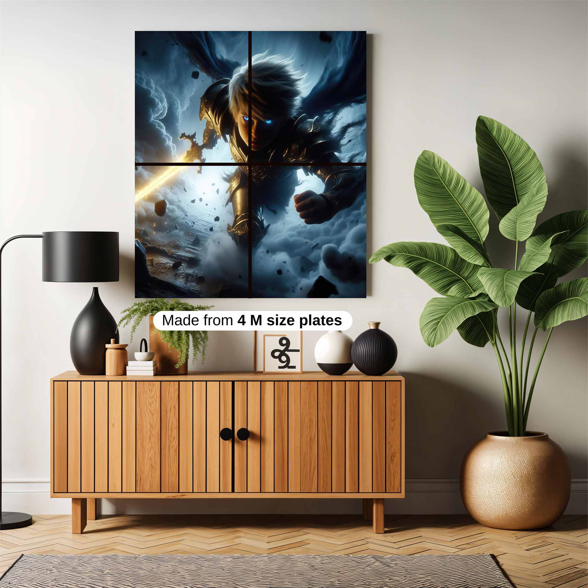 Angel Ascending Safe Wall Magnetic / M